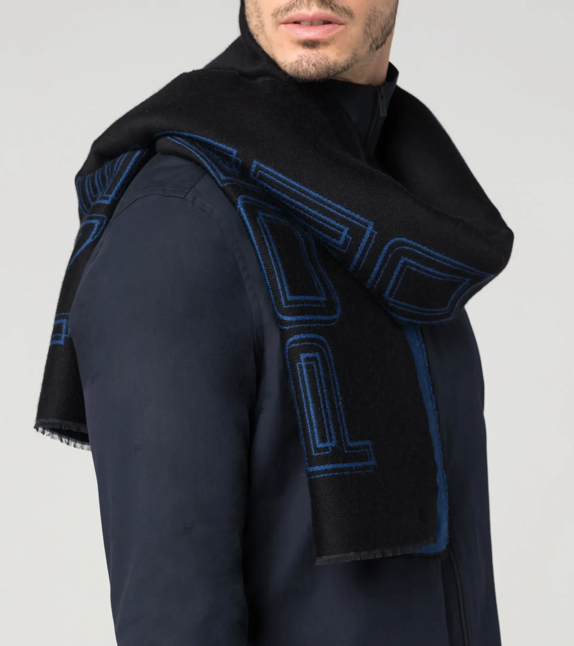 Bi-Colored PD Logo Scarf 3