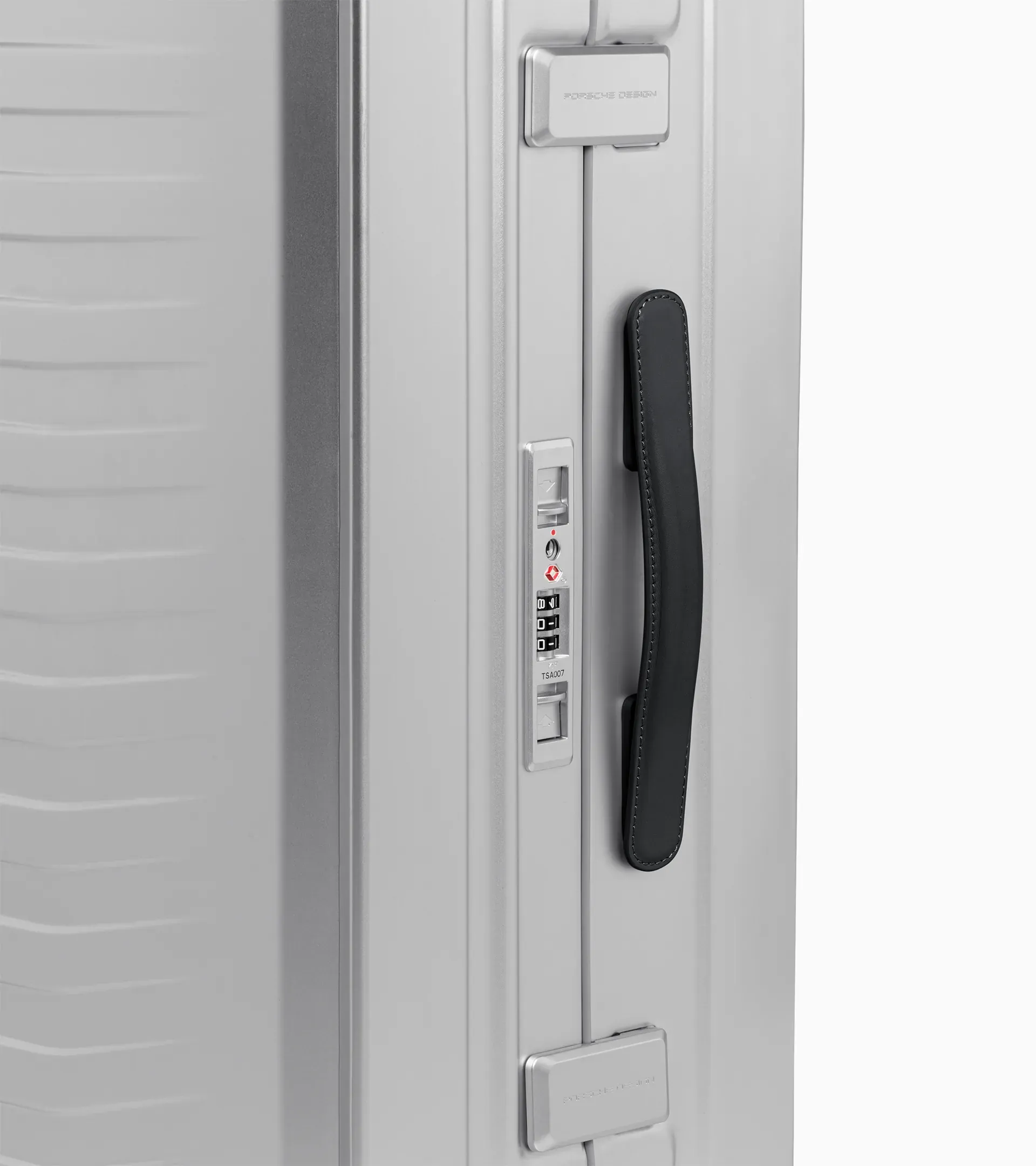 Jeu de poignées en cuir – Roadster Aluminium Trolley  2