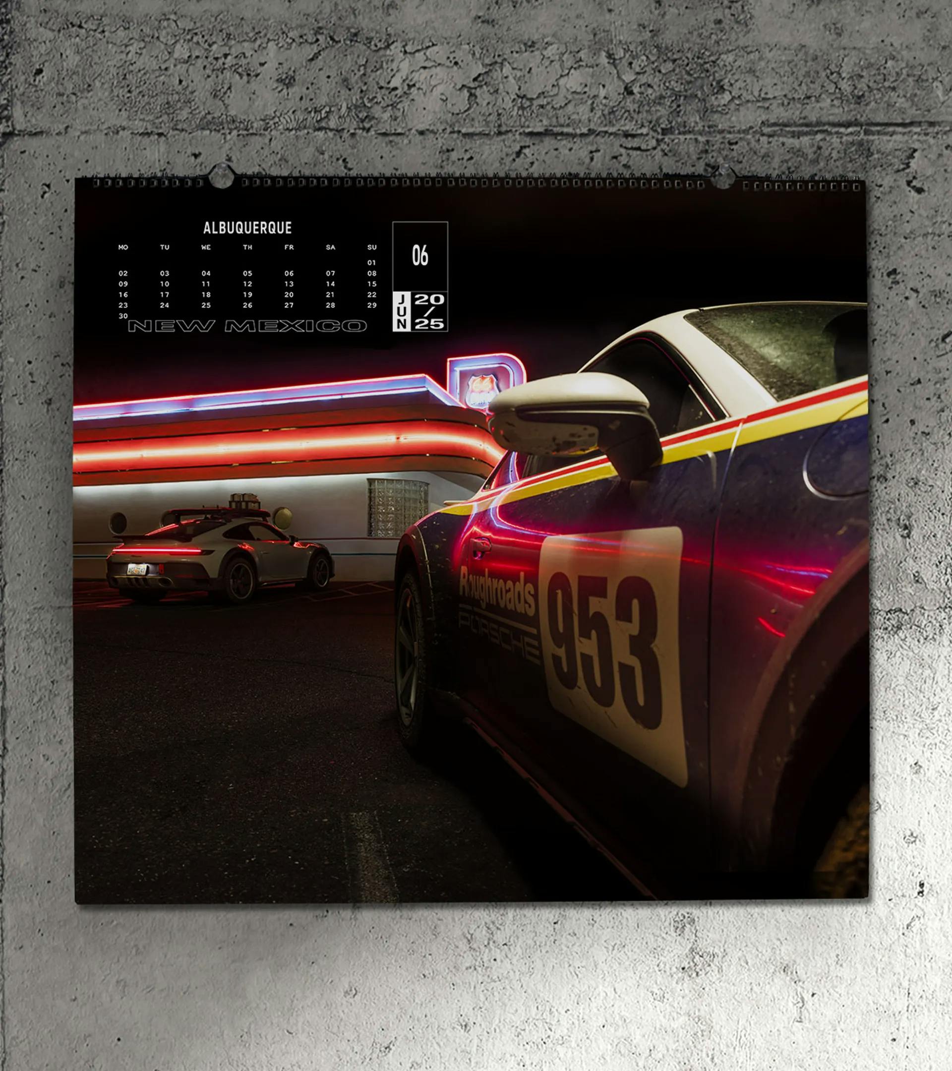 Calendario Porsche 2025 thumbnail 3