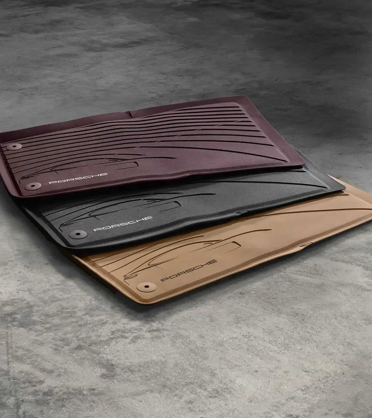 Porsche Panamera All-weather Floor Mats 1