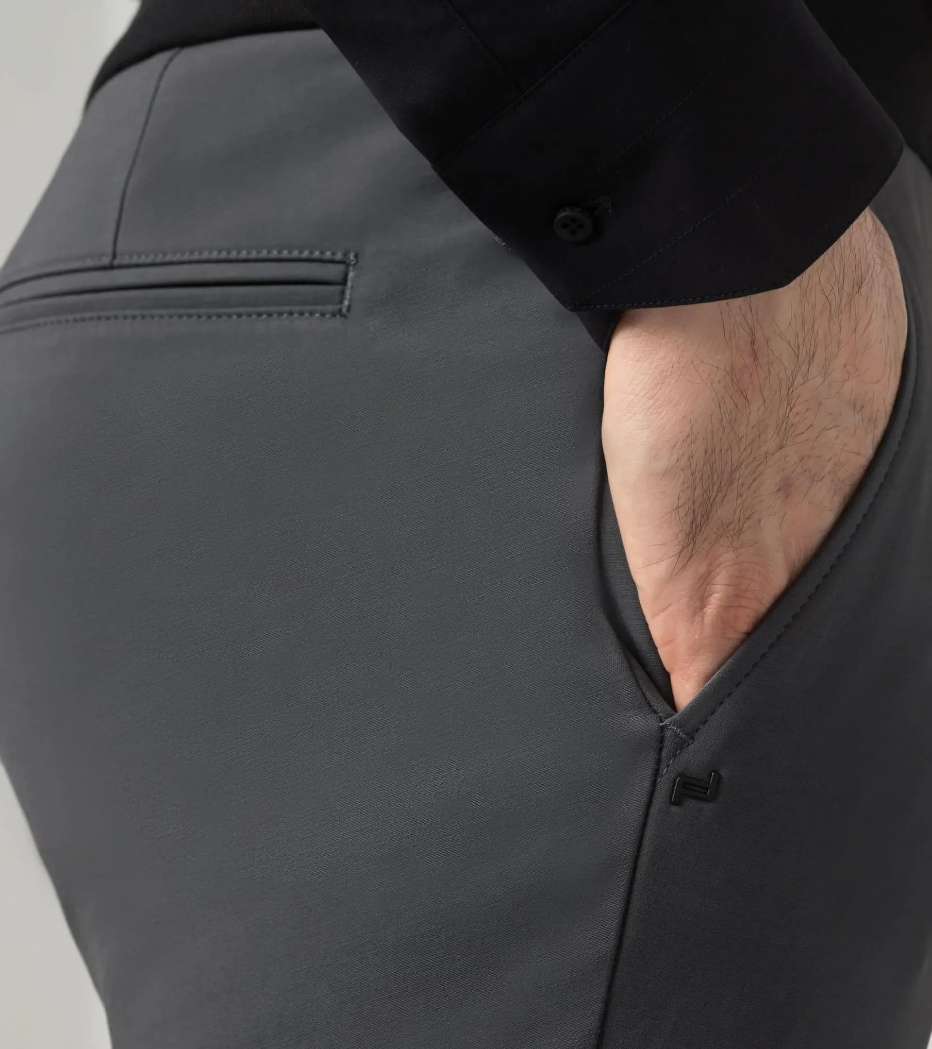 Knit Detail Seasonal Chino 3