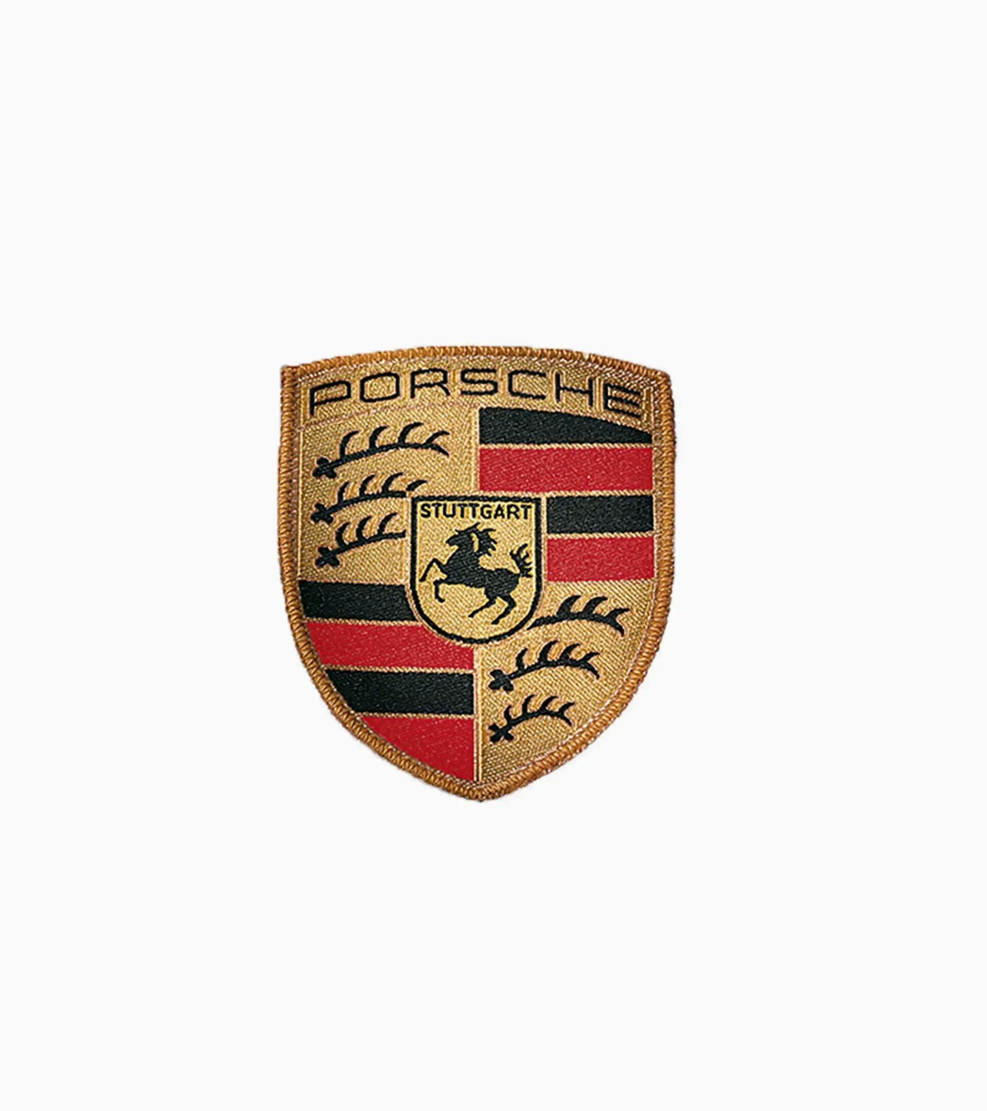 Porsche logo embroidery design