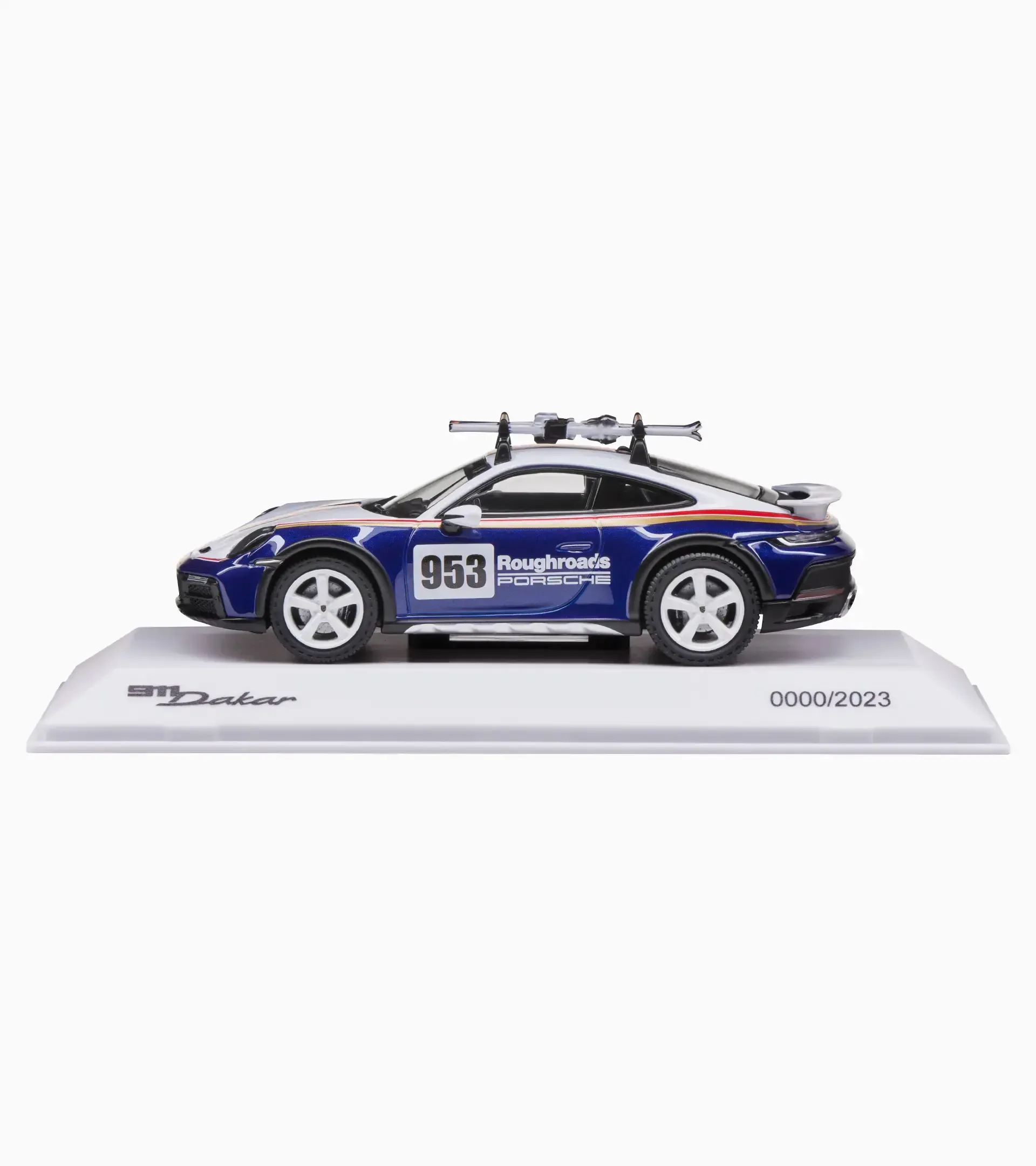 Porsche 911 Dakar (992) with skis – Christmas – Ltd. 2