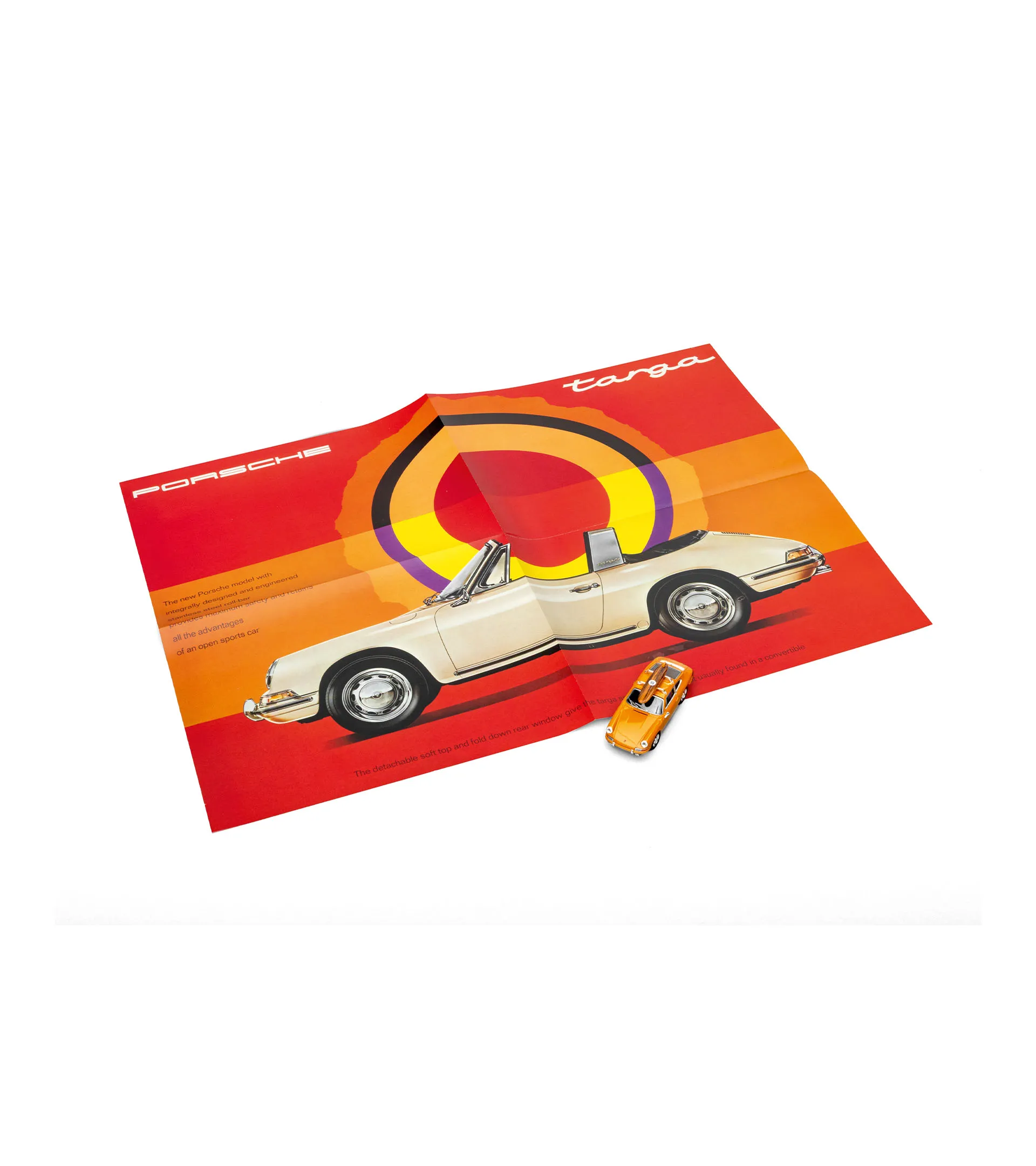 Porsche 911 con calendario de adviento de tabla de surf  6