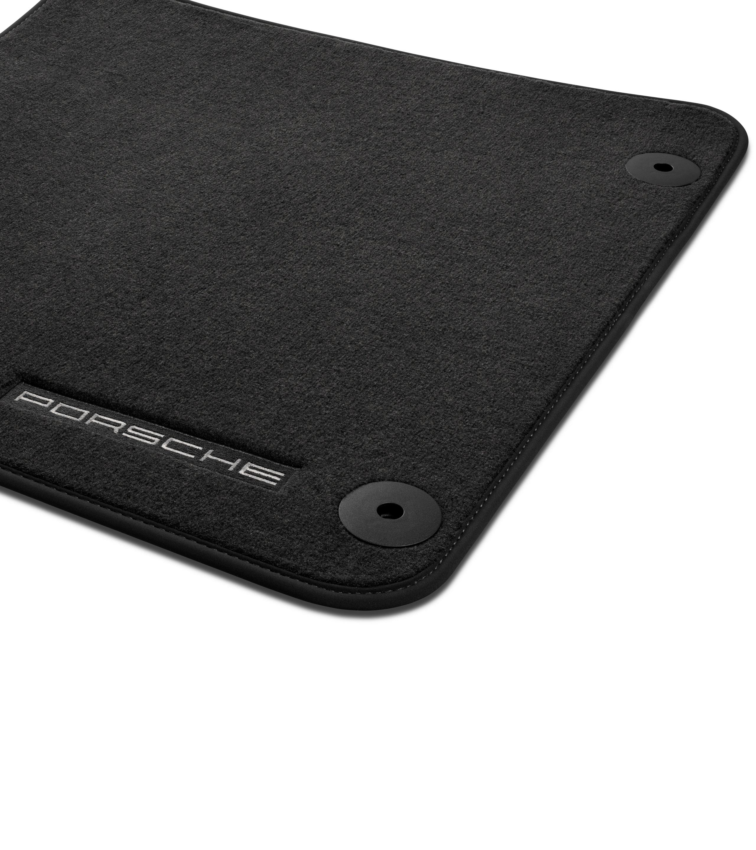 Carpeted Floor Mats with Nubuck Edging for Macan thumbnail 1