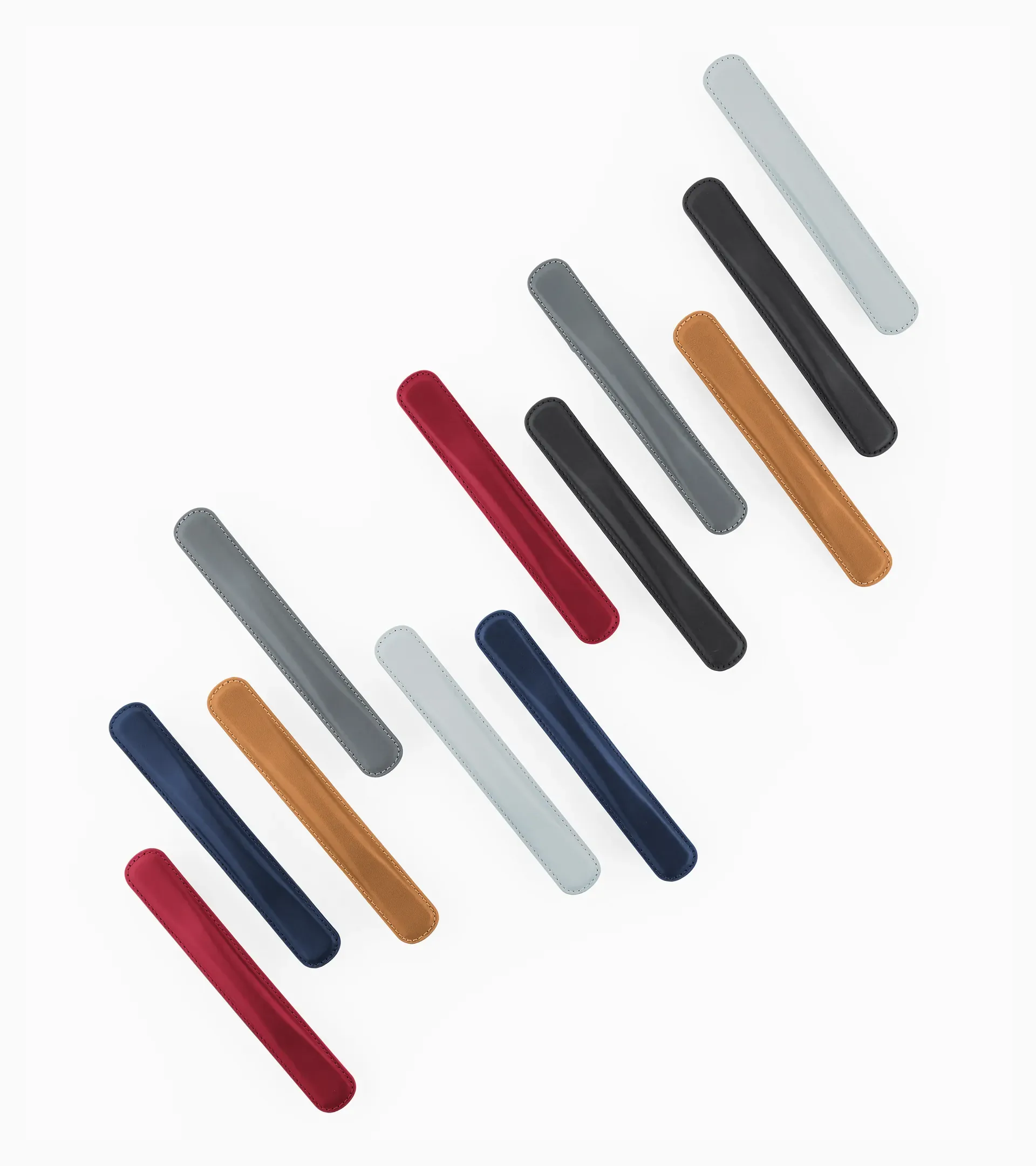 Jeu de poignées en cuir – Roadster Aluminium Trolley  5