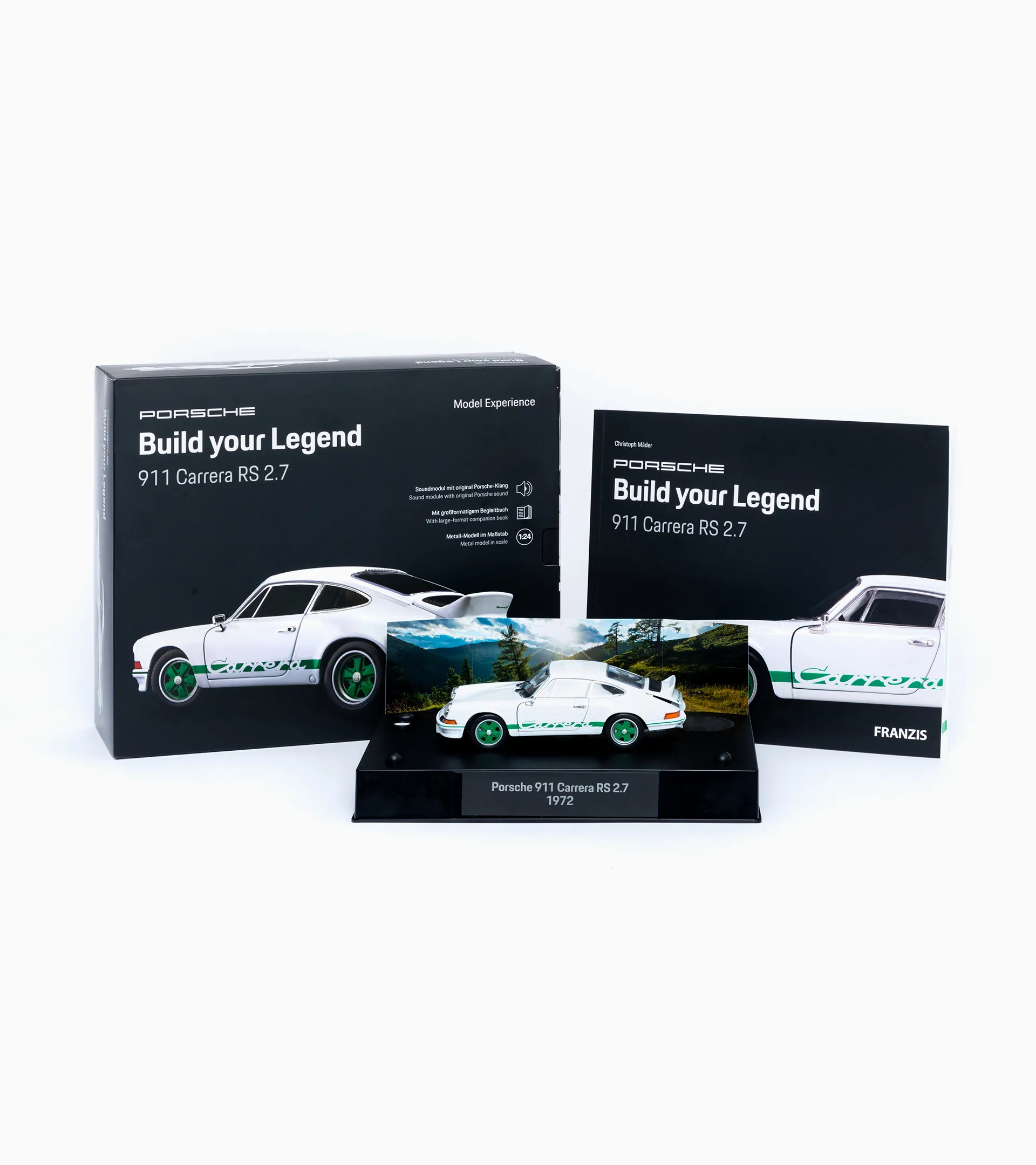 Modellbausatz Porsche 911 Carrera RS 2.7 „Build your Legend“  2