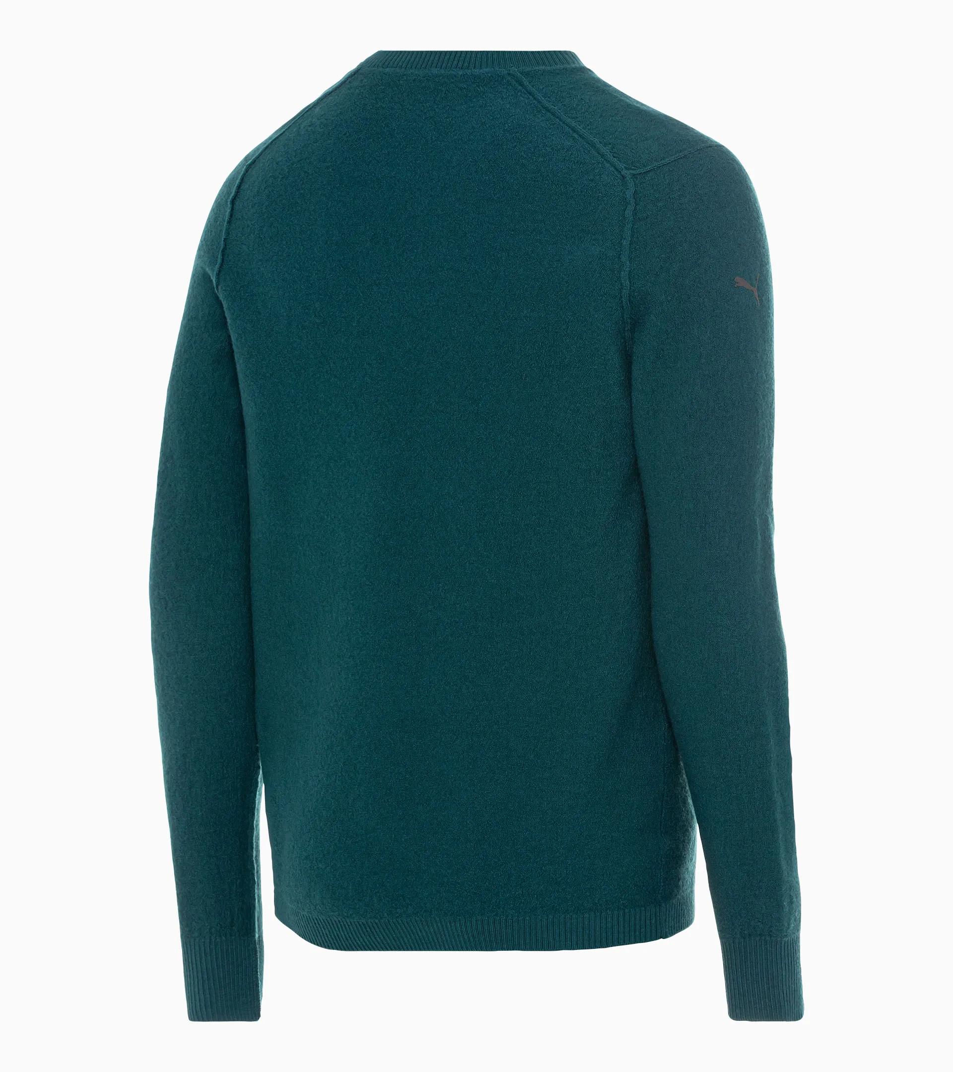 Wool crew neck pullover thumbnail 1