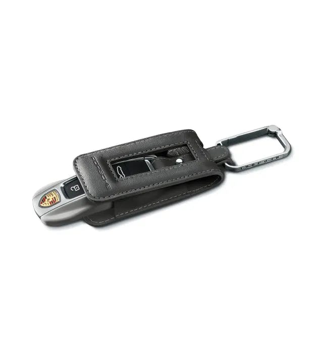 Læder nøgleetui - 911/Cayenne/Panamera/Taycan