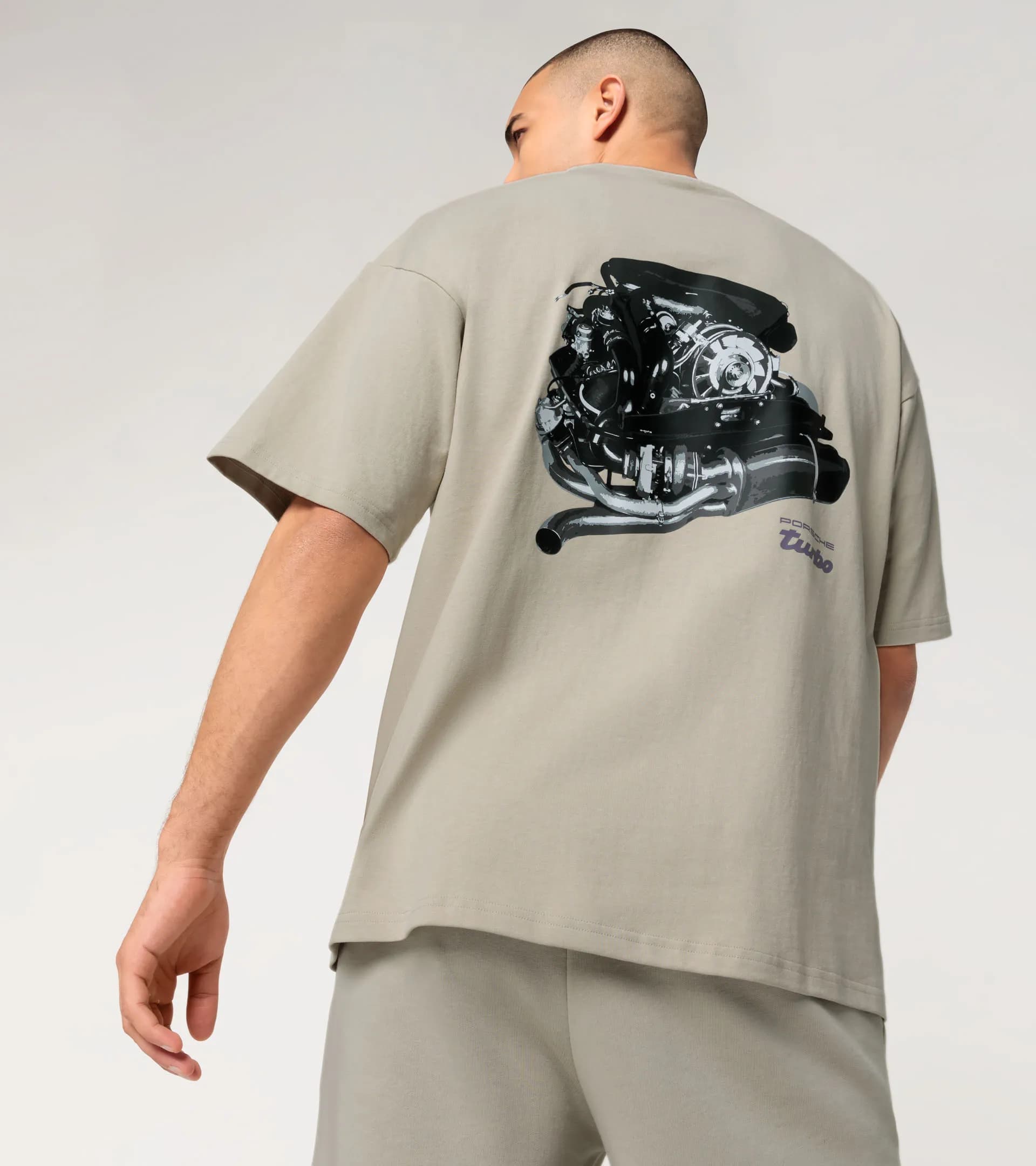 Porsche Turbo Engine Graphic Tee 4