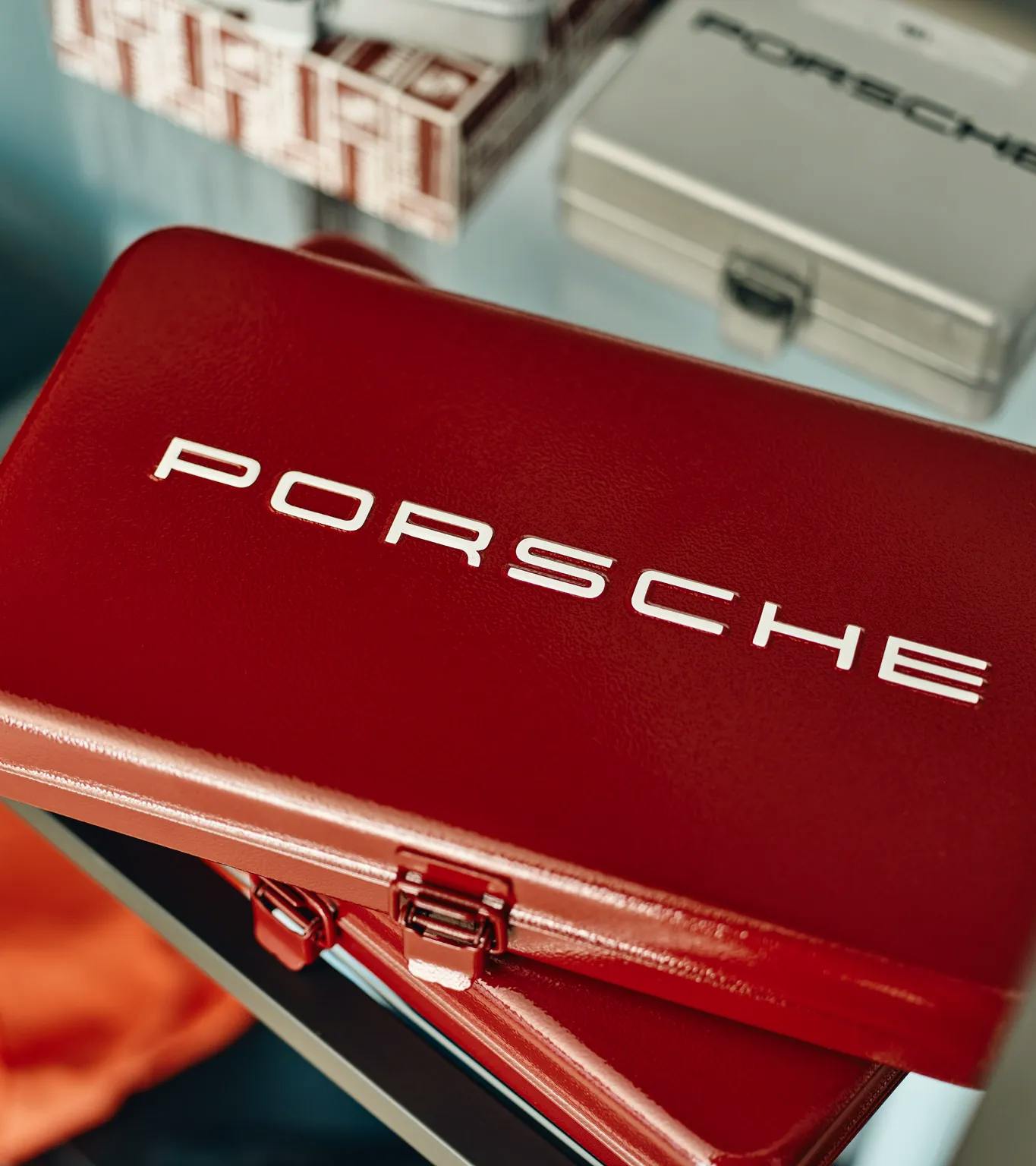 Kit de 5 clés plates avec coffret à outils Porsche Classic