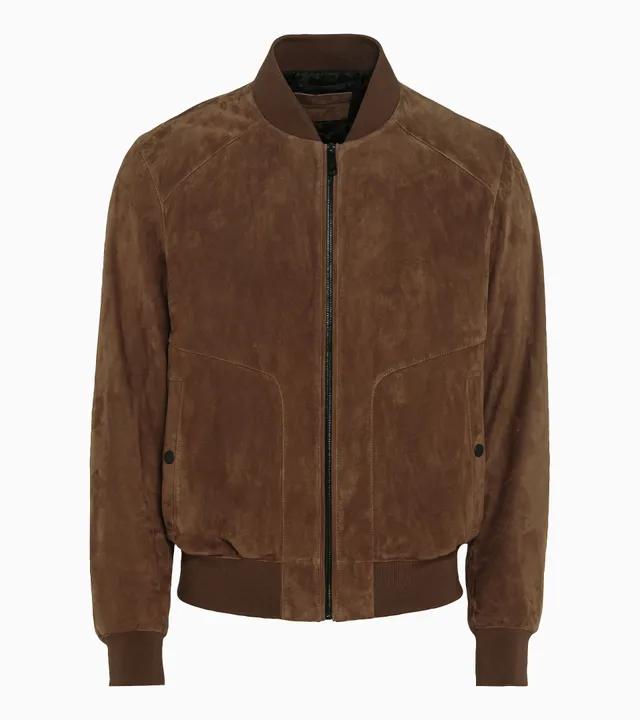 Goat Suede Leather Jacket