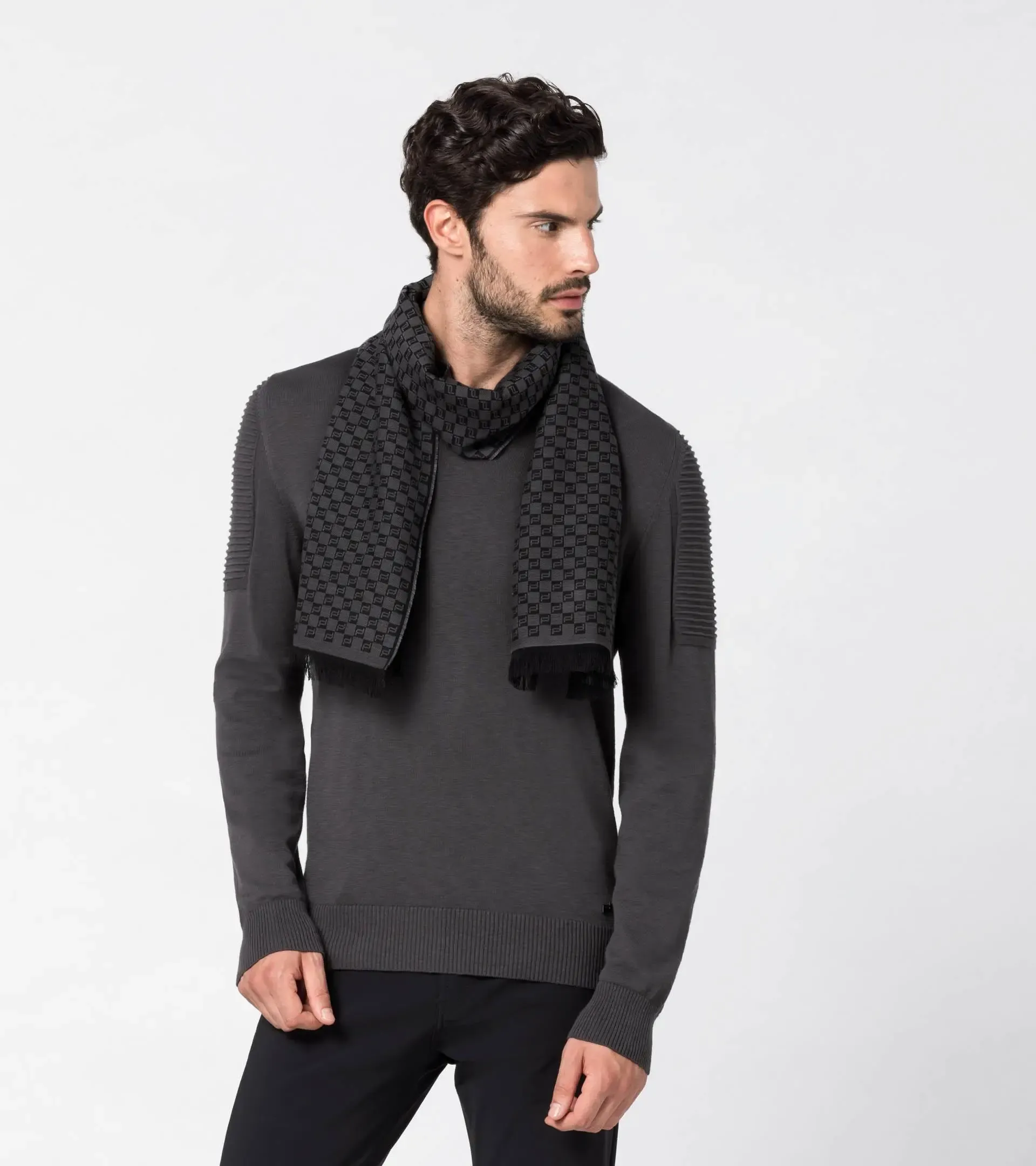 Luxe PD-Icon Chequered Scarf 5