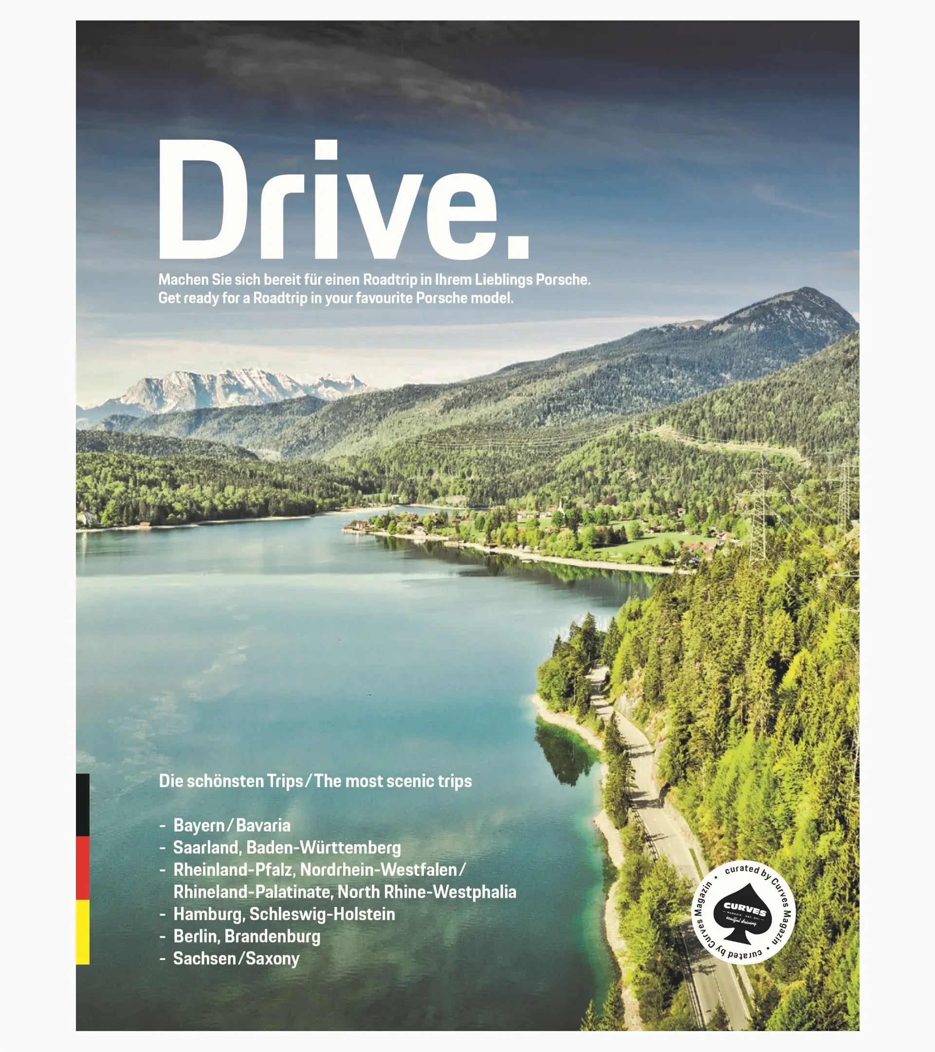 Livre Curves Porsche DRIVE 1