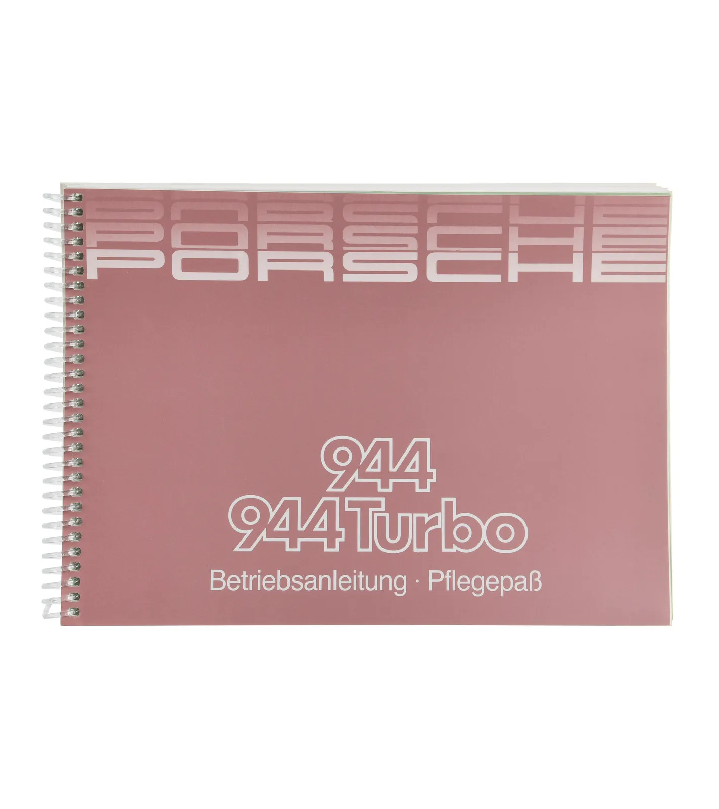 Betriebsanleitung 944, 944 Turbo 1