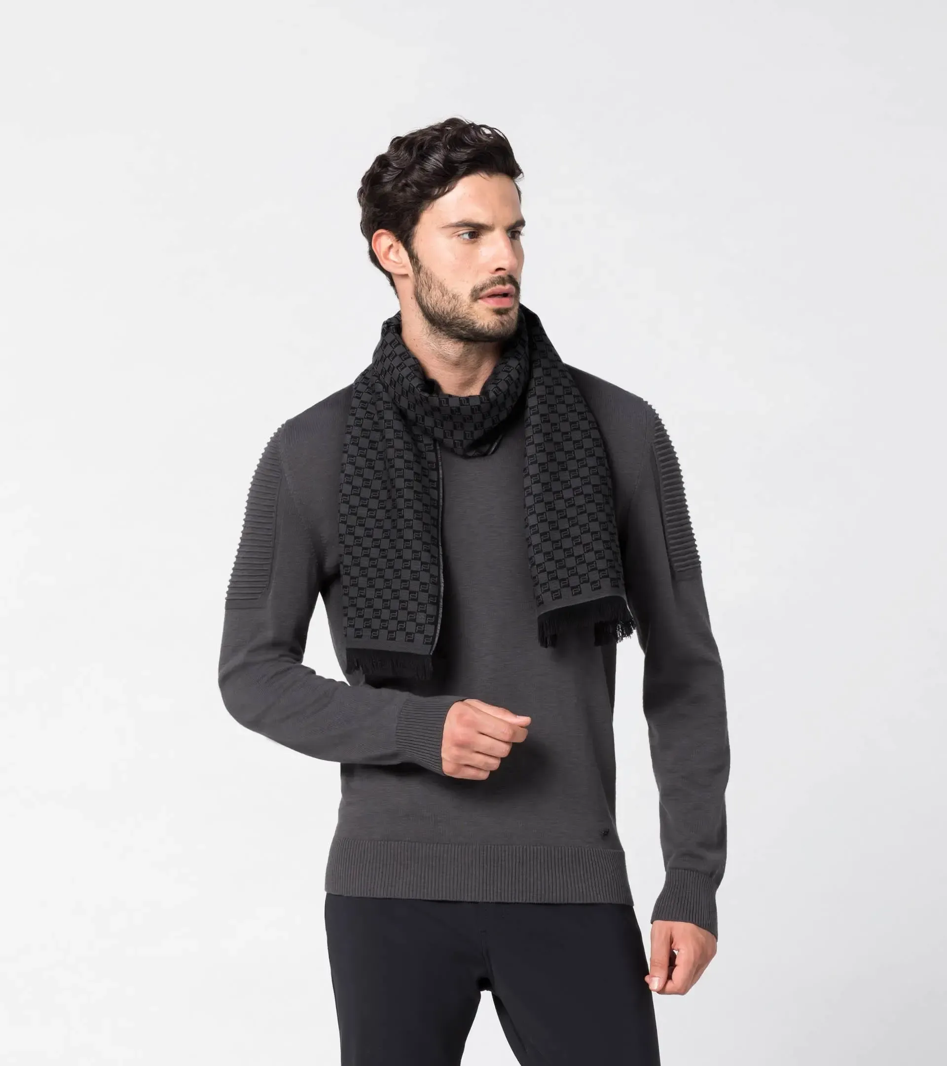 Luxe PD-Icon Chequered Scarf 4