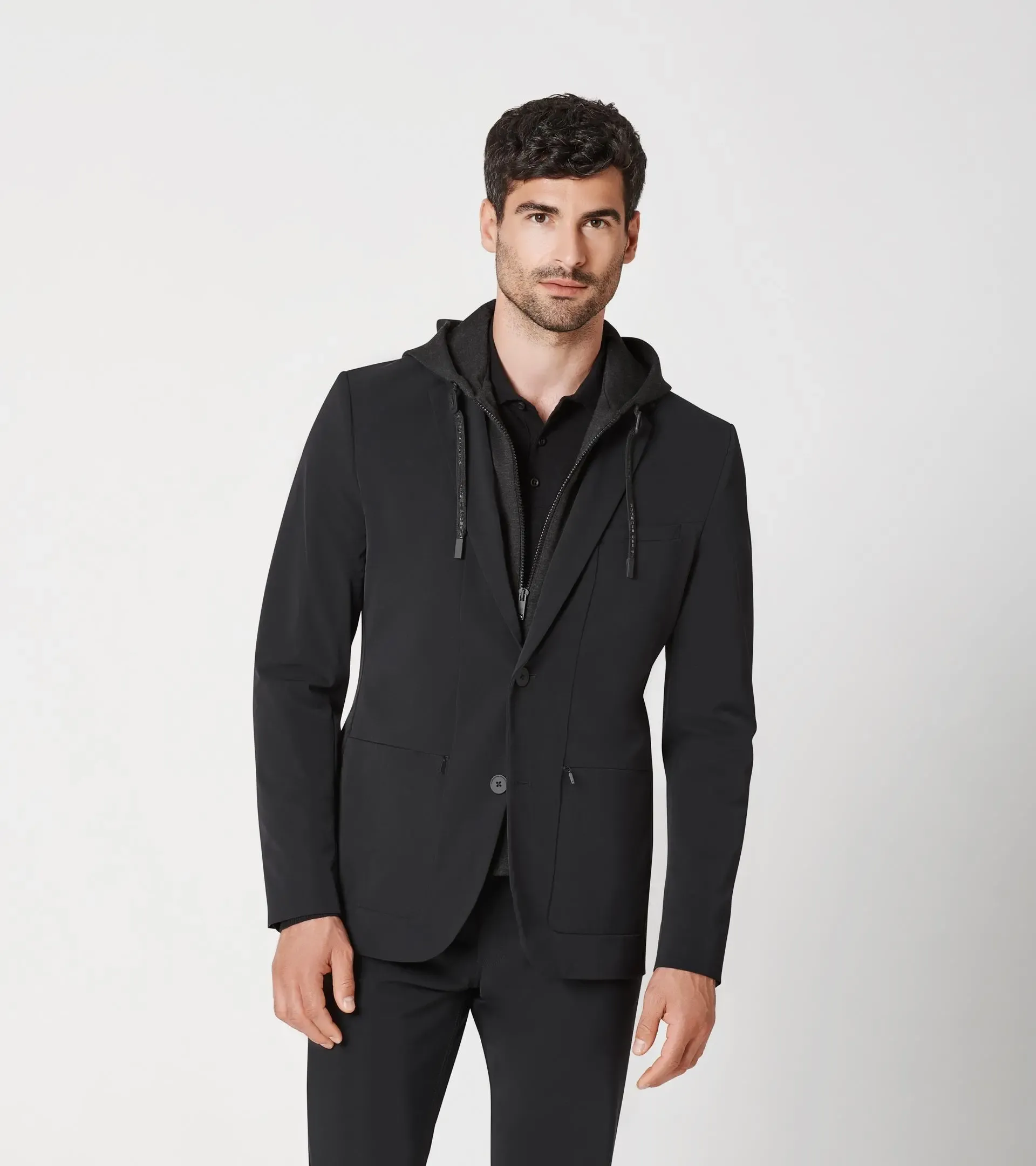 Hooded Hybrid Blazer 8