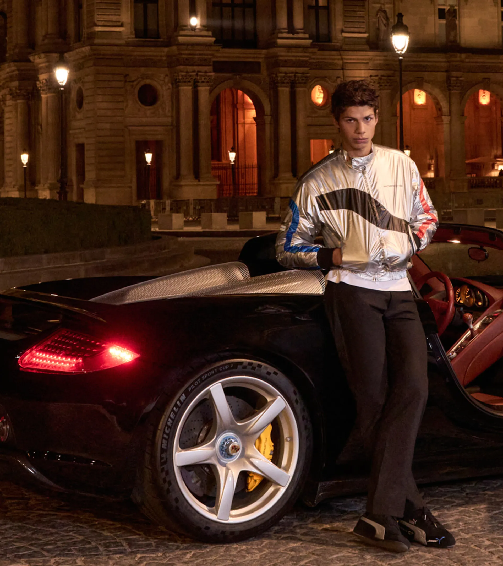 Unisex Nylon Jacket – 25Y Porsche Carrera GT 4