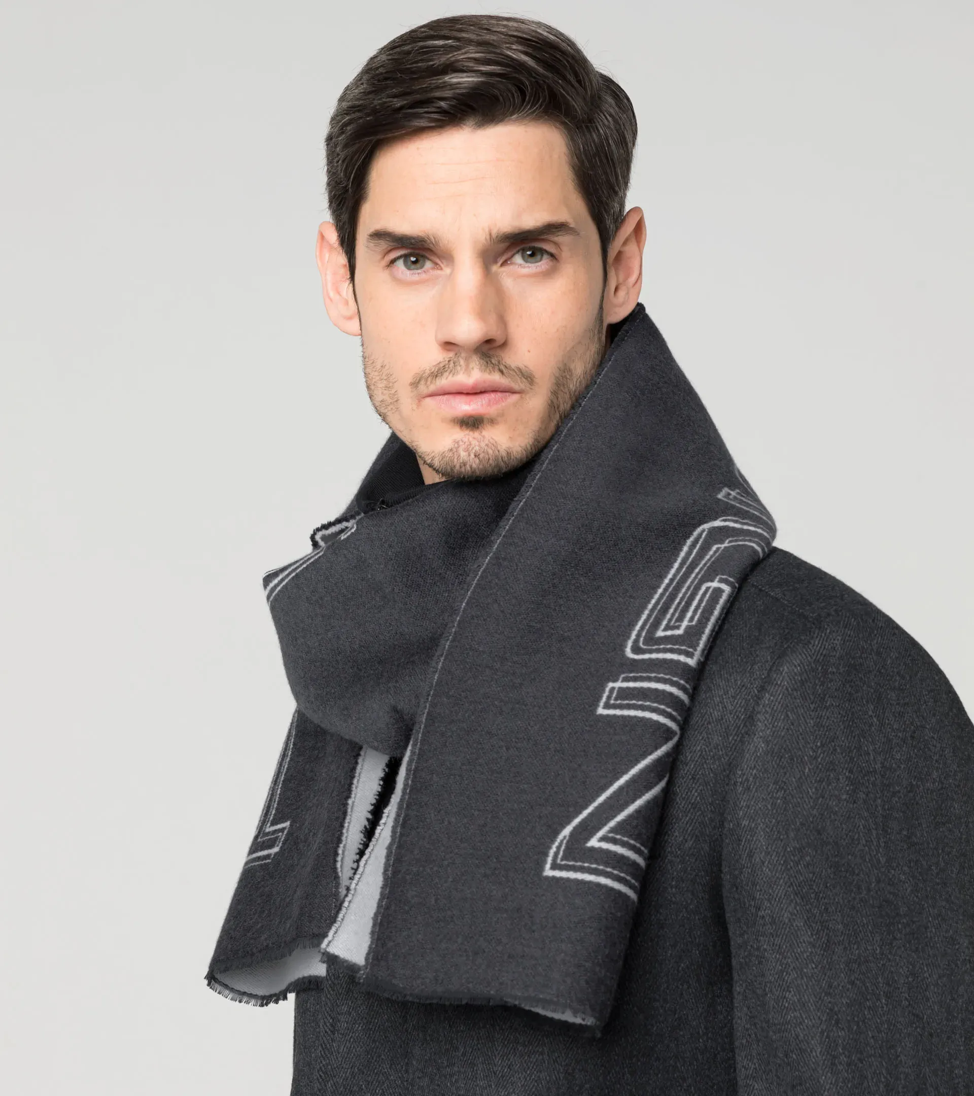 Bi-Colored PD Logo Scarf 3