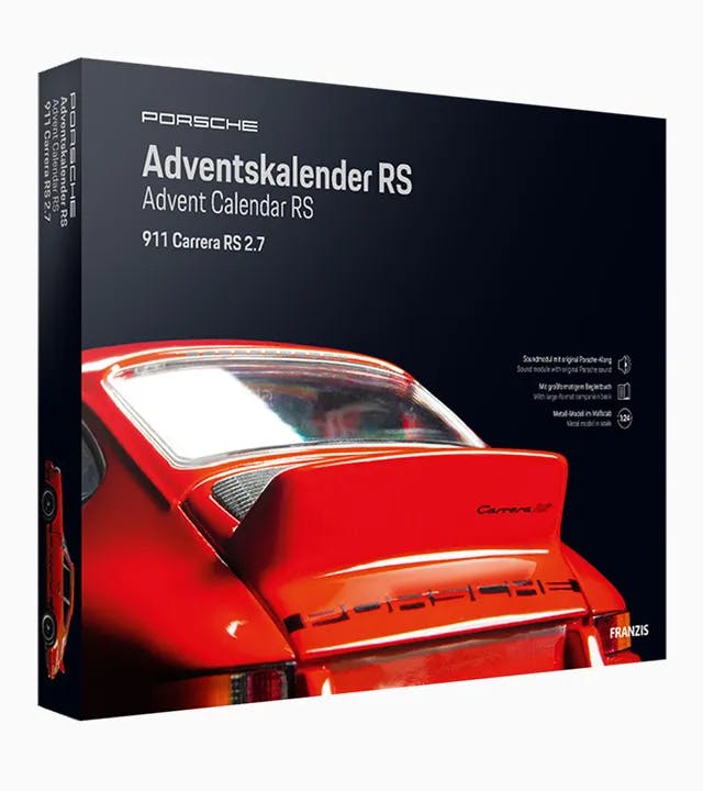 Porsche 911 Carrera RS 2.7 advent calendar
