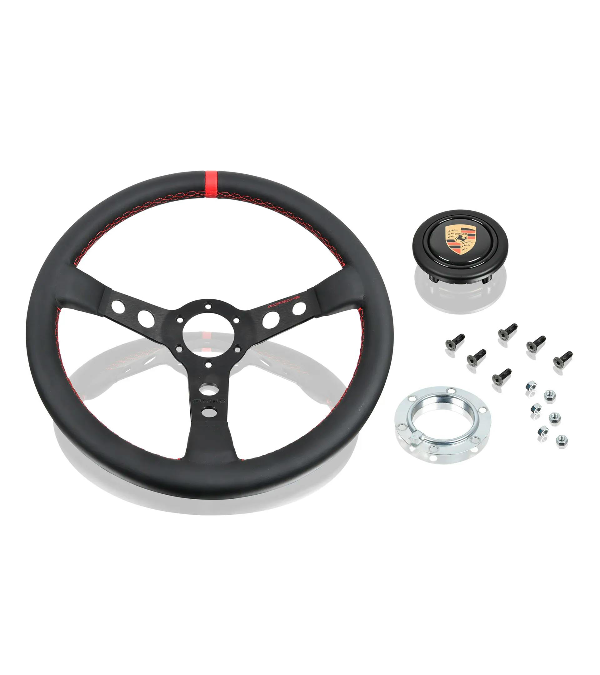 Porsche Classic Performance steering wheel, black stitching 3