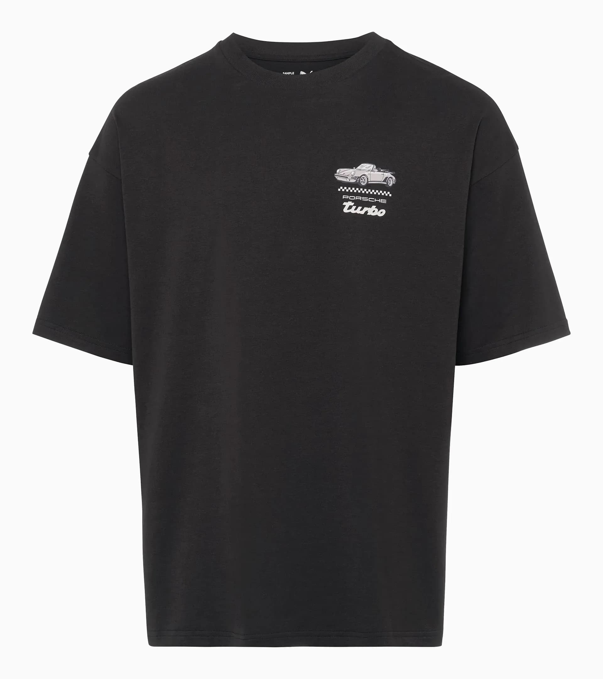 Porsche Turbo Club Back Print Graphic T-Shirt – Porsche Turbo  1