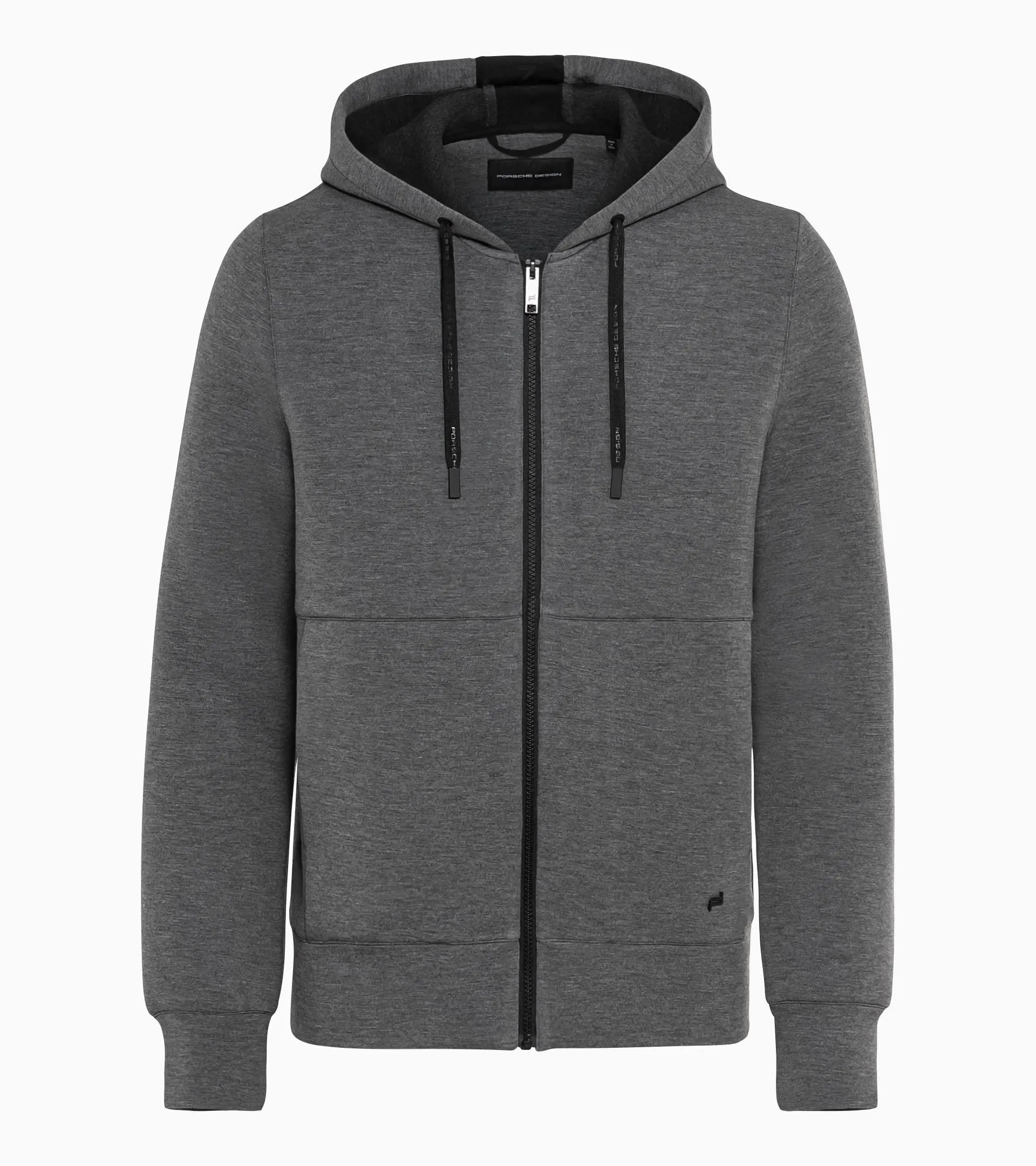 Chaqueta deportiva con capucha - Gris medio — BAS