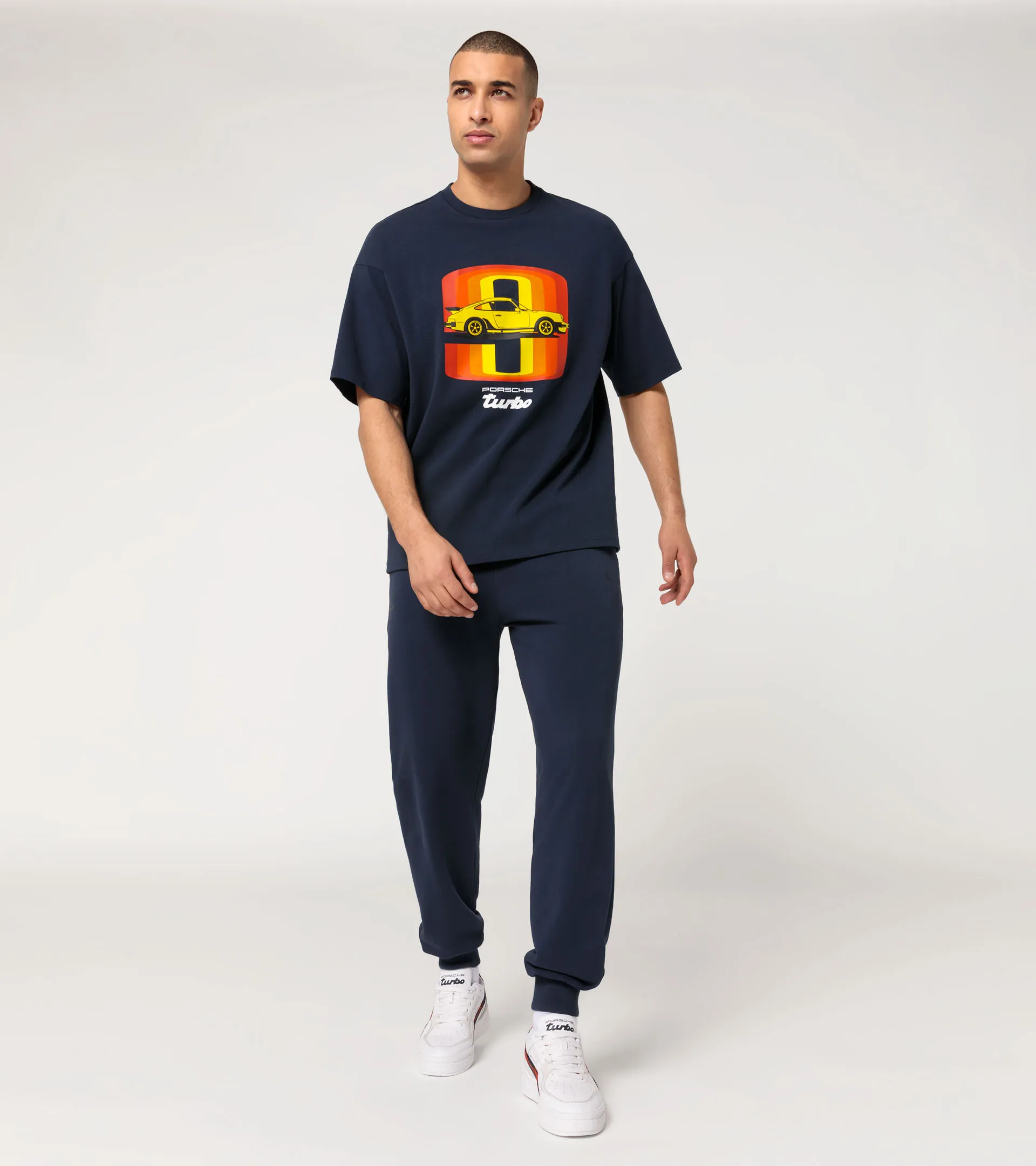 T-shirt con grafica Porsche 911 Turbo 5