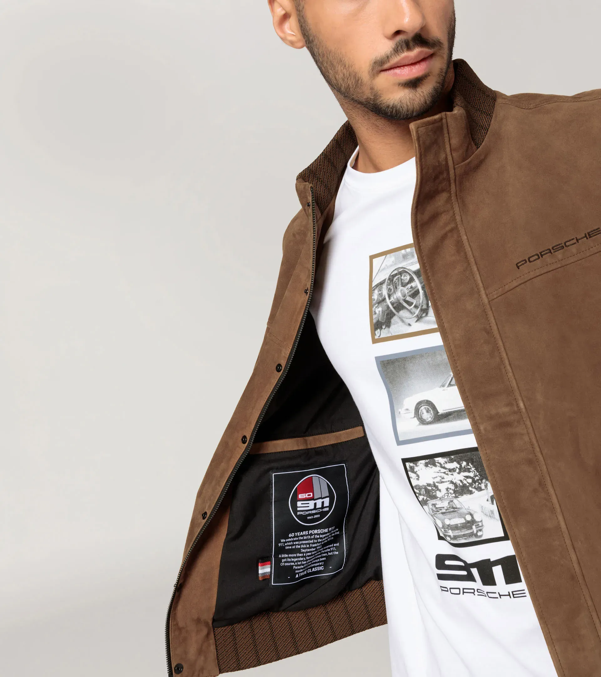 Lederjacke – 60Y Porsche 911 – Limited Edition 4