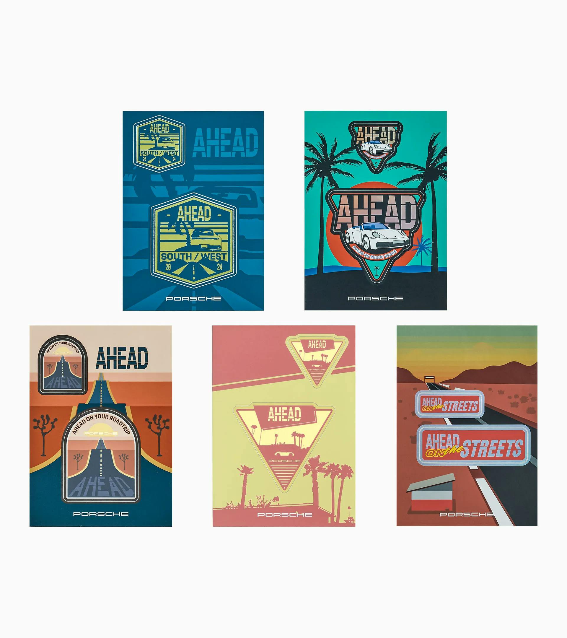 Set di adesivi AHEAD n. 2  – Limited Edition 1