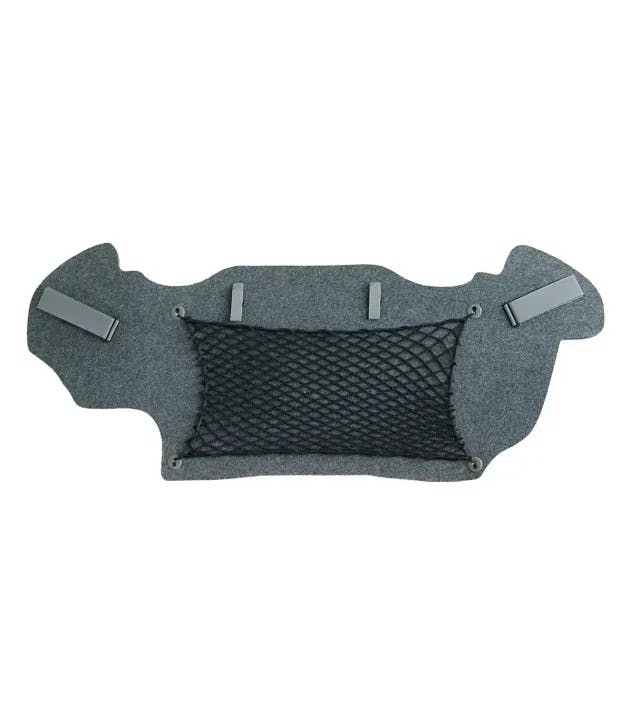 Luggage net for luggage compartment with attachment for Porsche 986