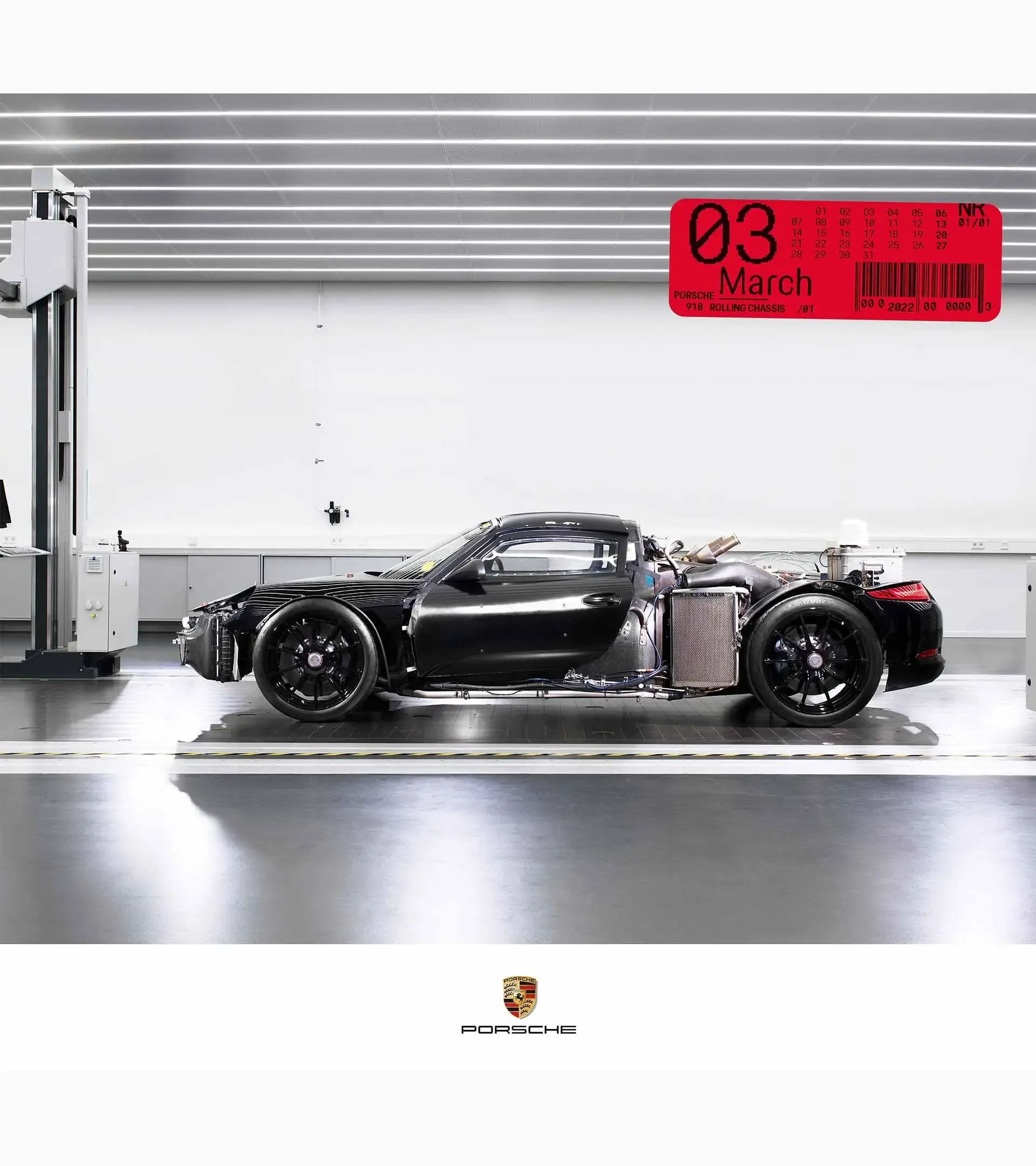 Porsche Calendar 2022 'One Of 1' 4