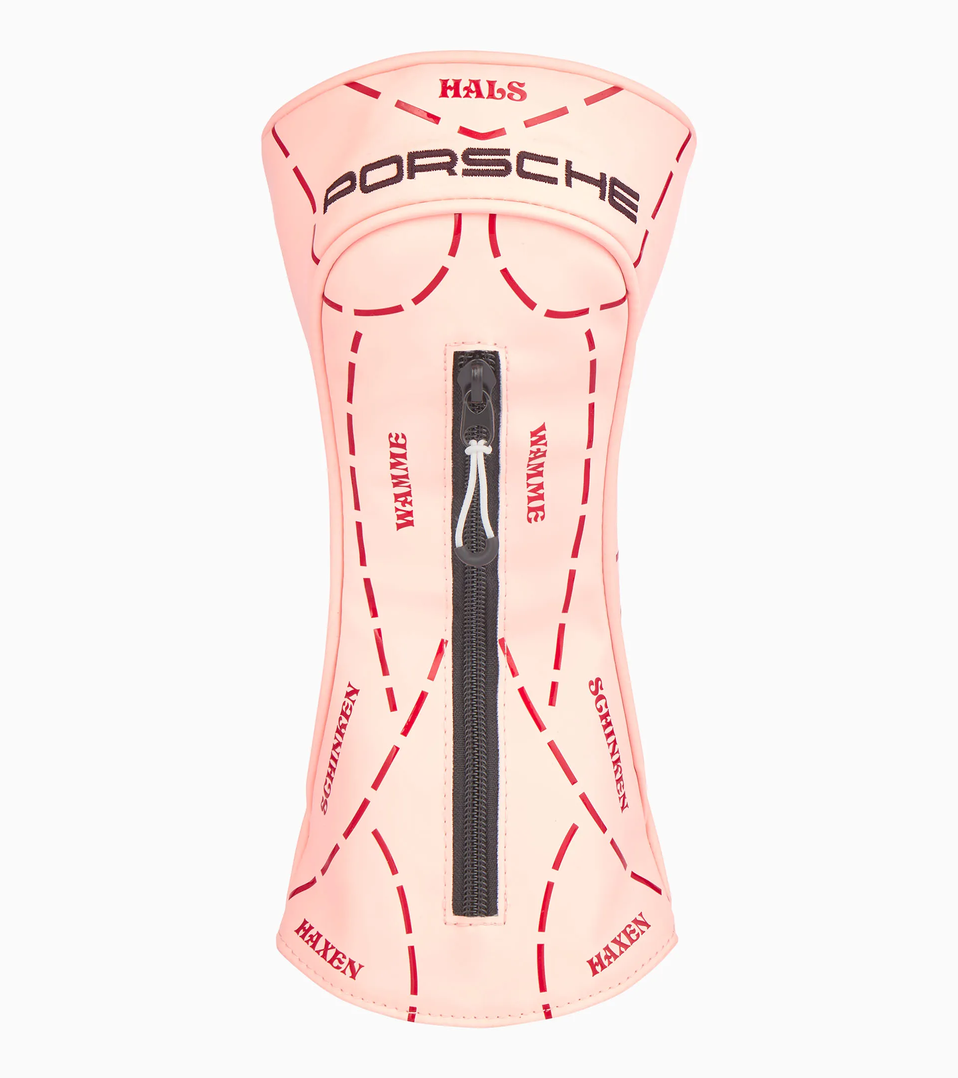 Headcover for golf driver – Pink Pig 2