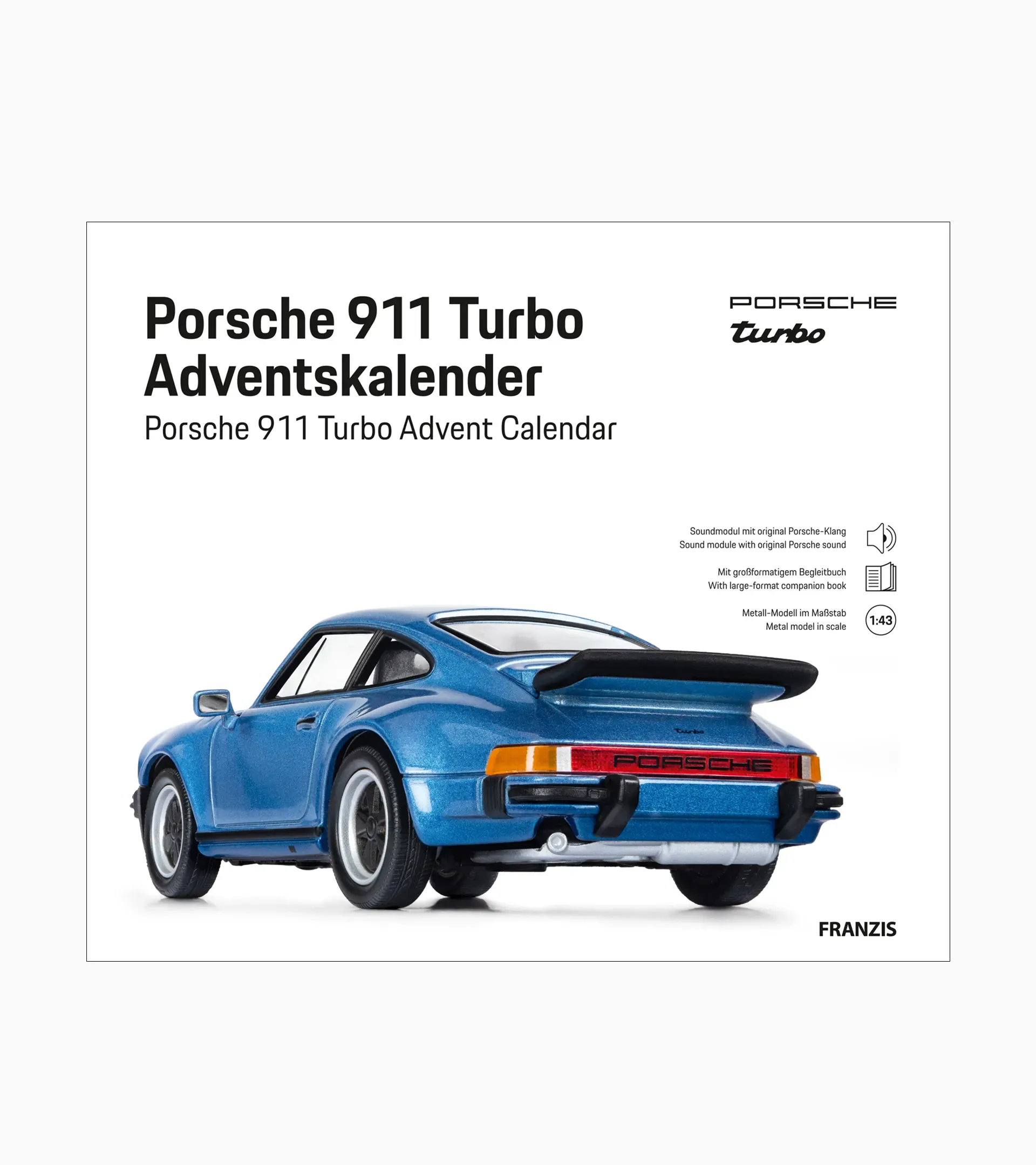 Porsche 911 Turbo advent calendar 2