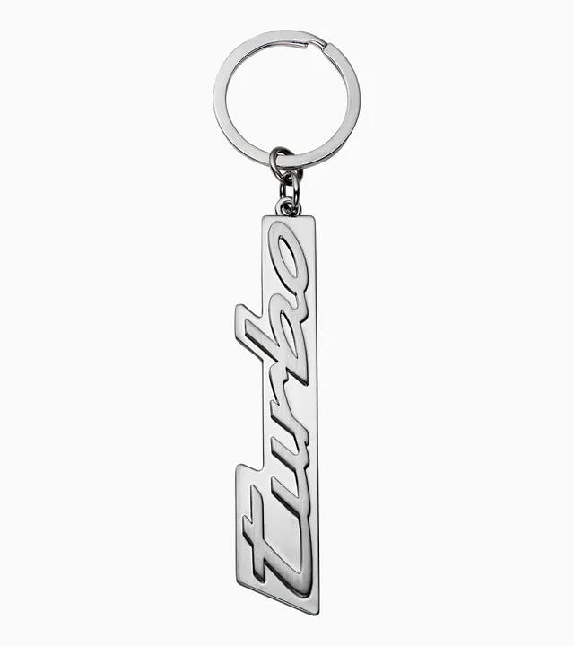 Key ring with Turbo lettering