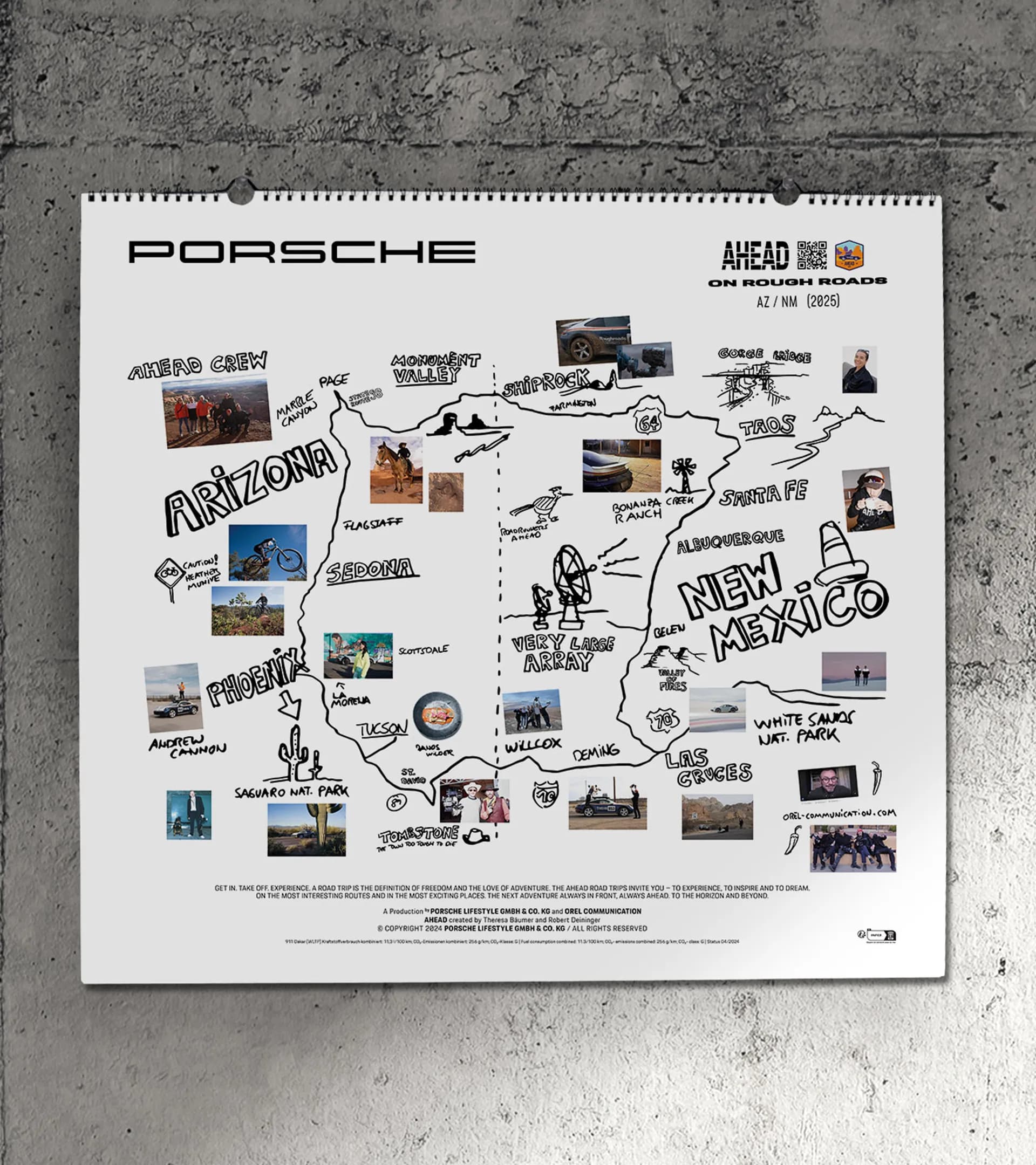 Calendario Porsche 2025 8