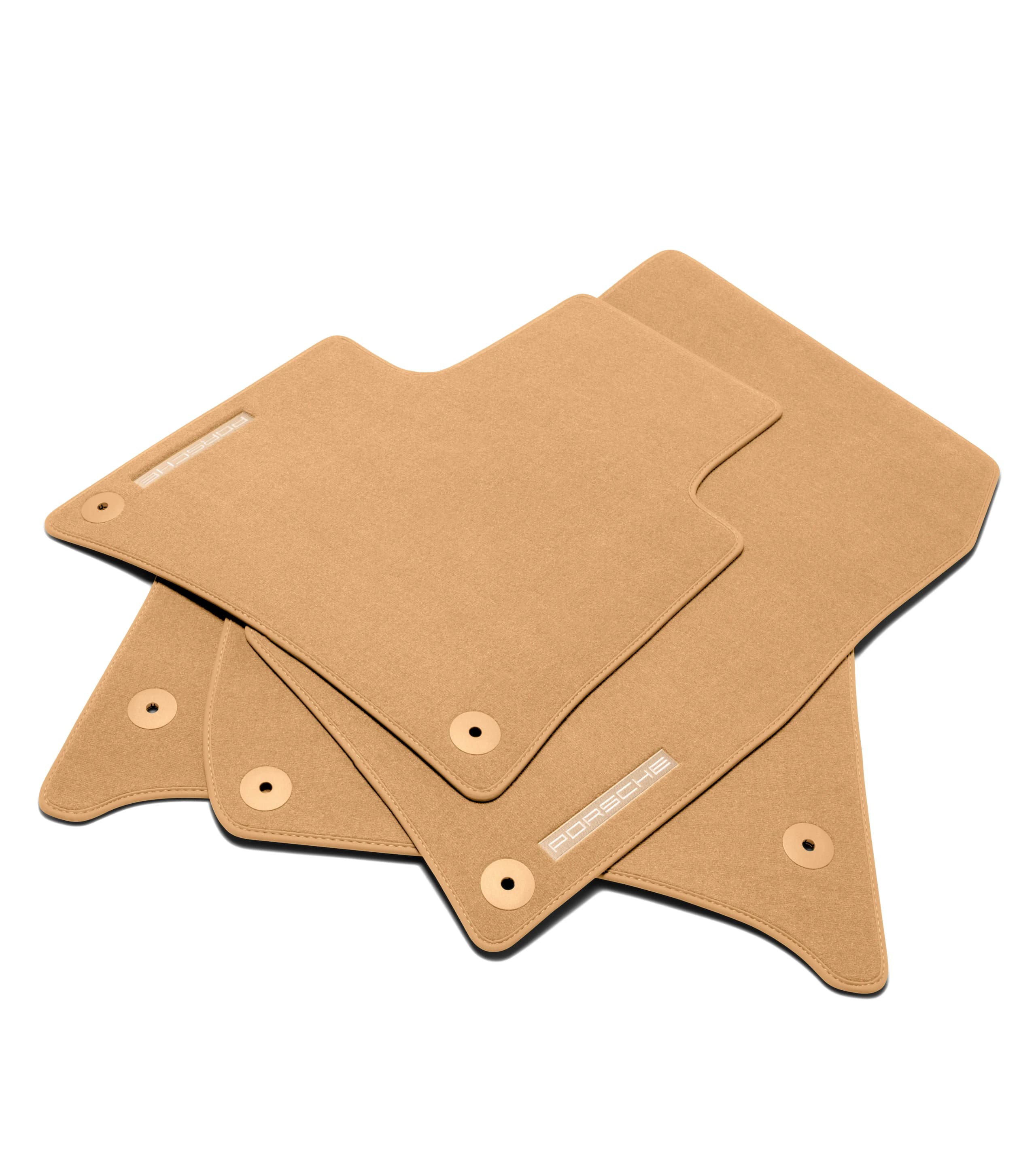 Fußmatten mit Nubukeinfassung - Cayenne 1