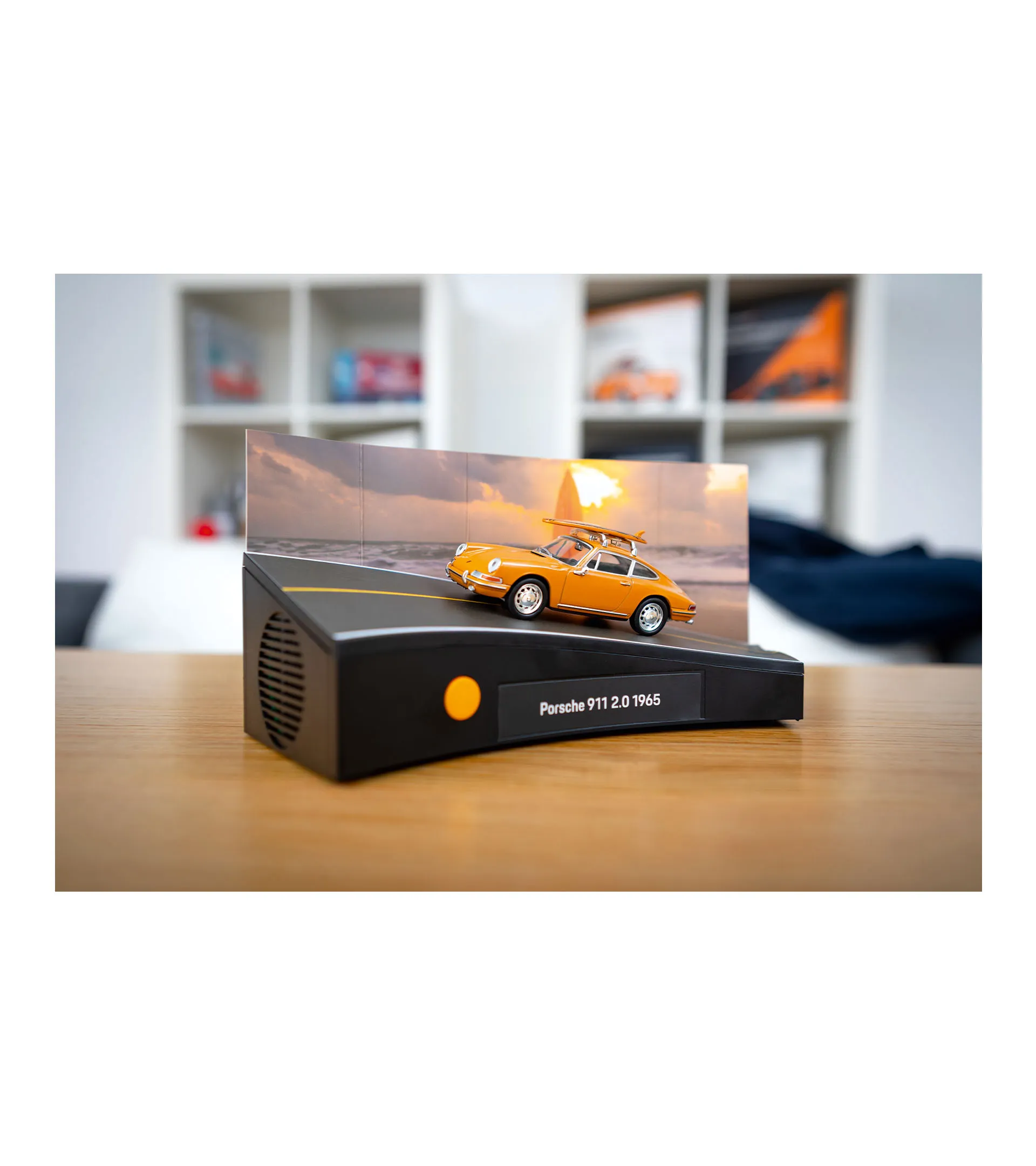 Porsche 911 con calendario de adviento de tabla de surf  8