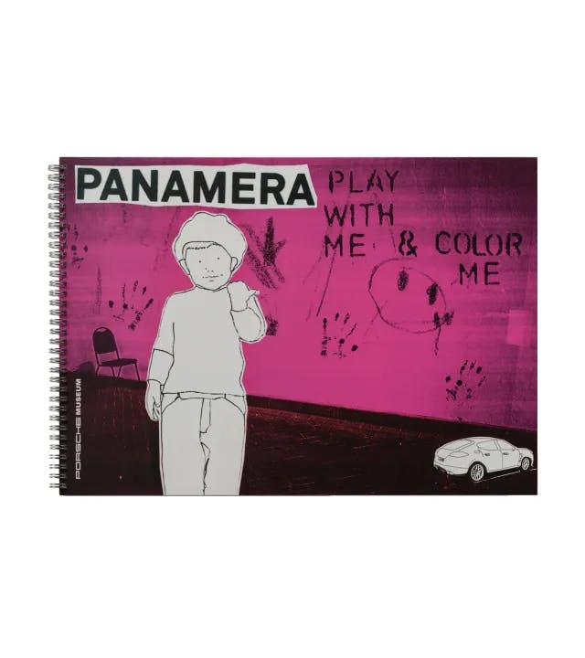 Libro da colorare Panamera