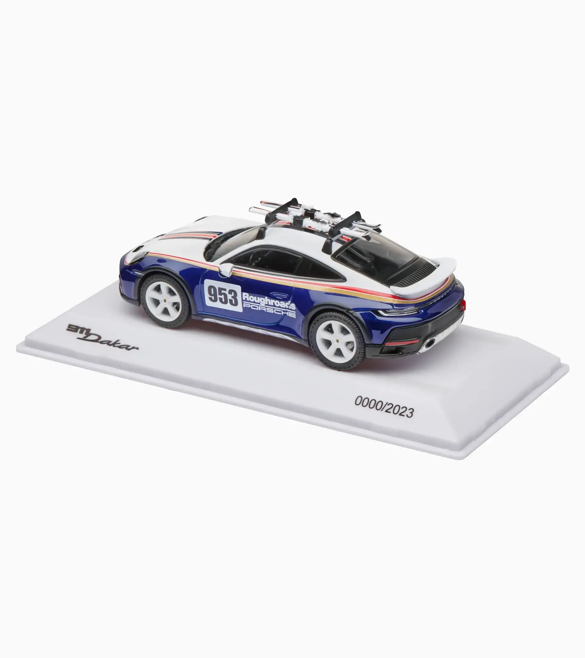 Porsche 911 Dakar (992) with skis – Christmas – Ltd. 3