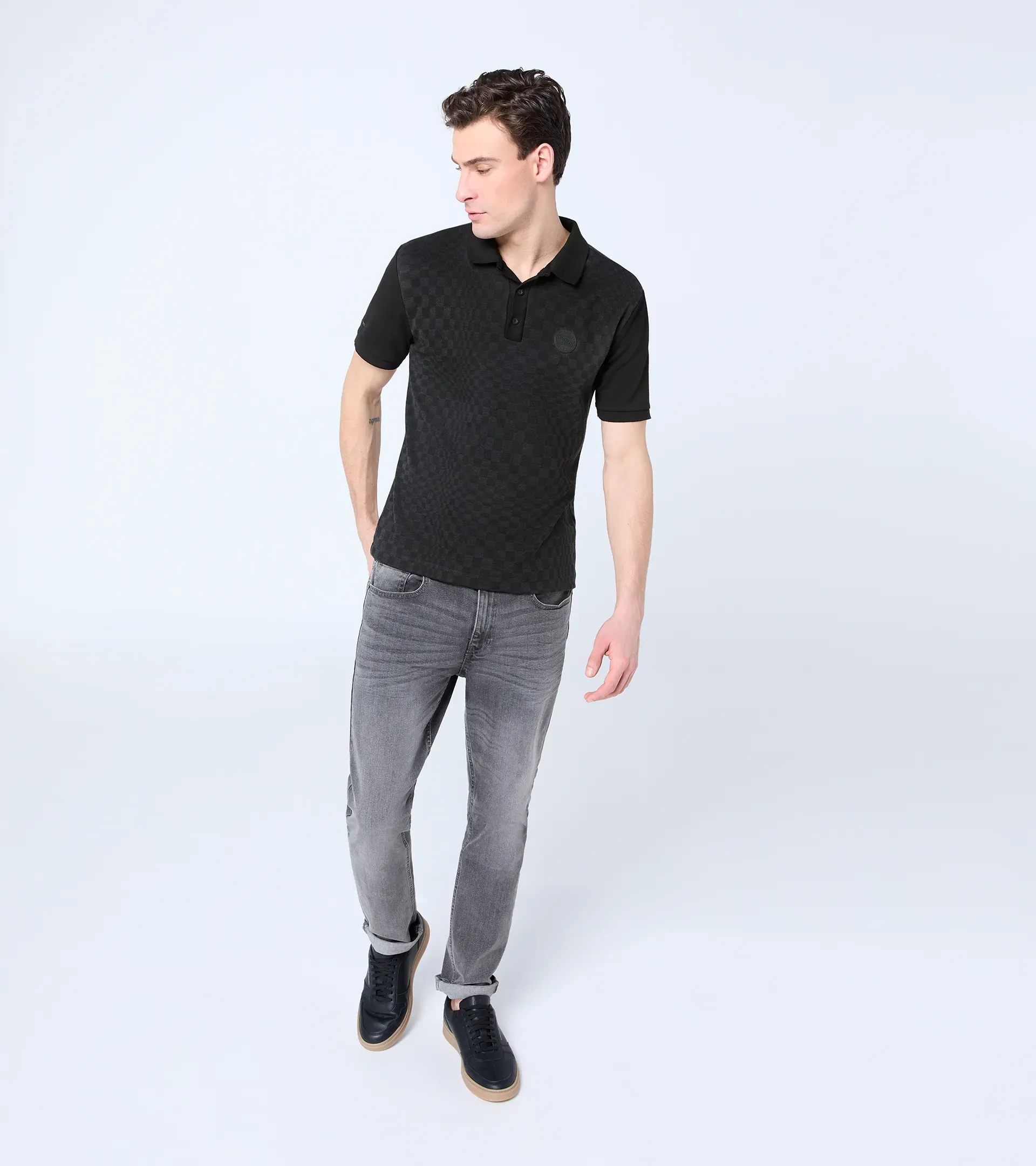 Polo manica corta jacquard – 911 Spirit 70 6