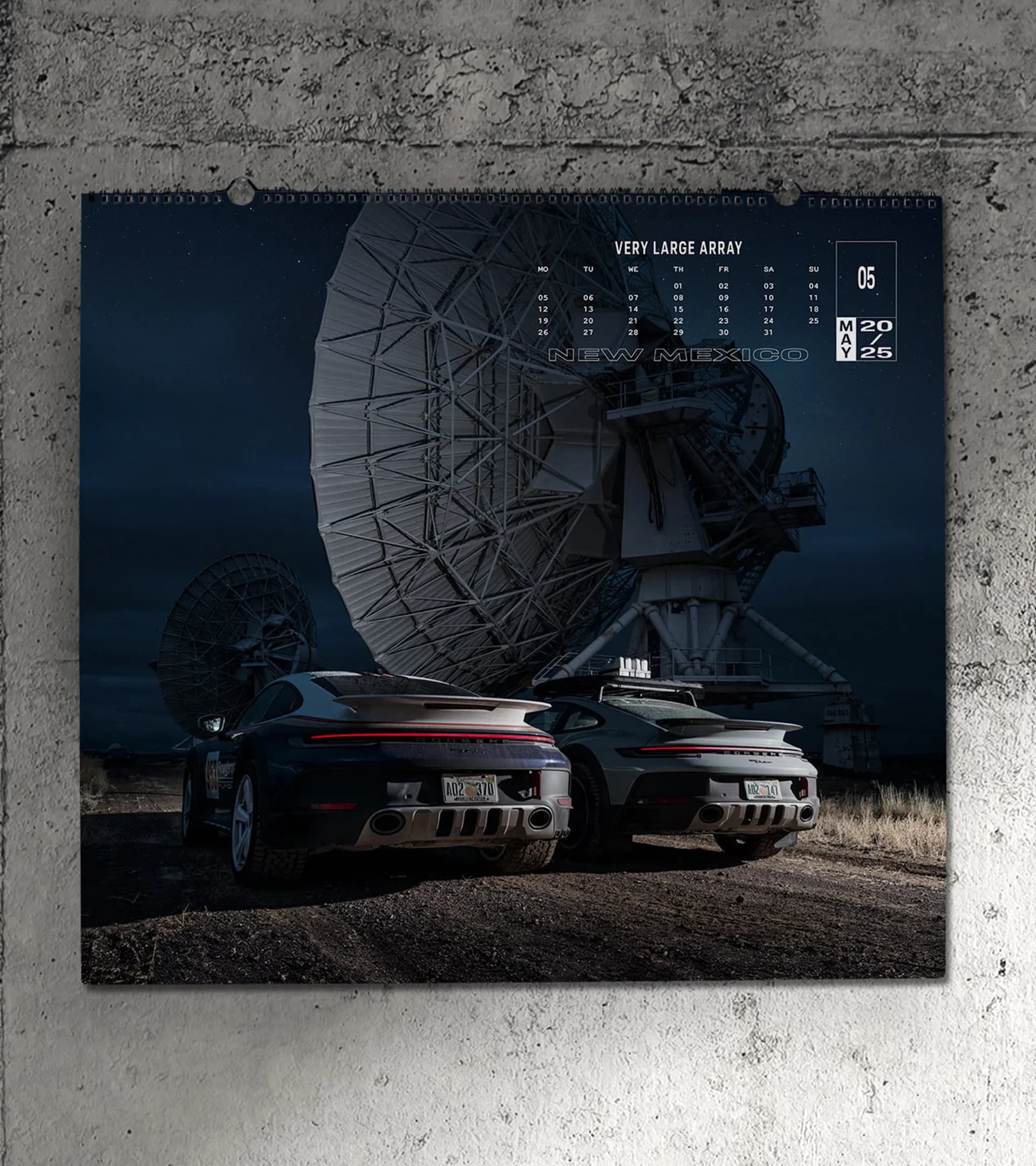 Calendrier Porsche 2025 5