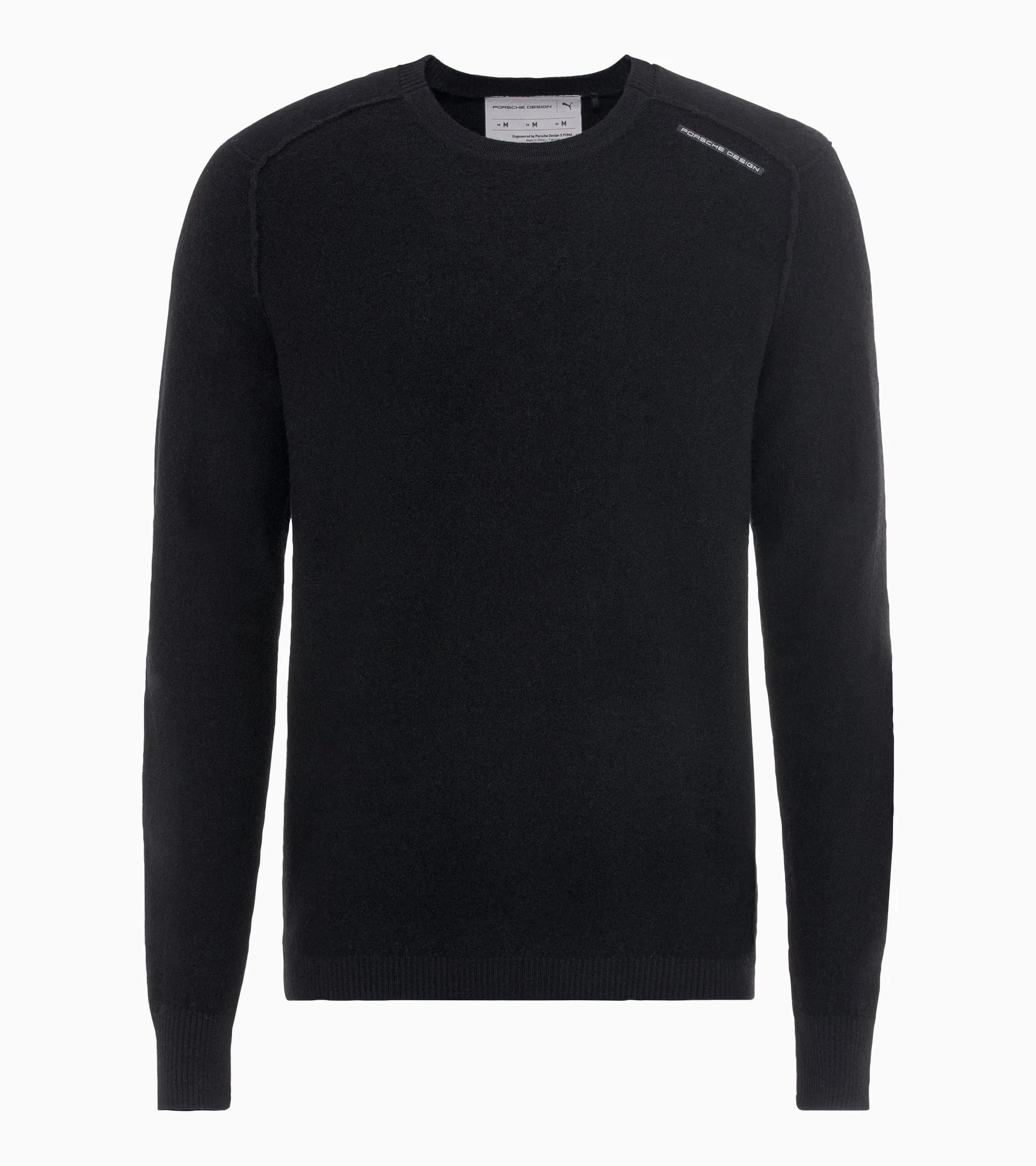 Wool crew neck pullover 1