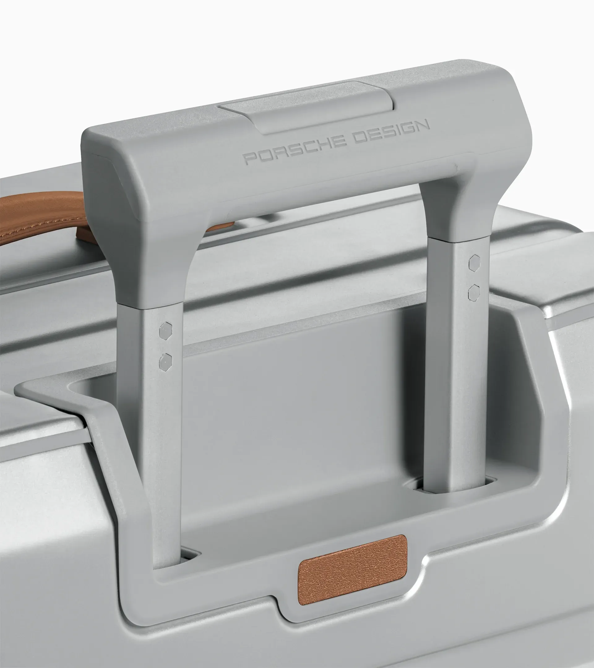 Jeu de poignées en cuir – Roadster Aluminium Trolley  3