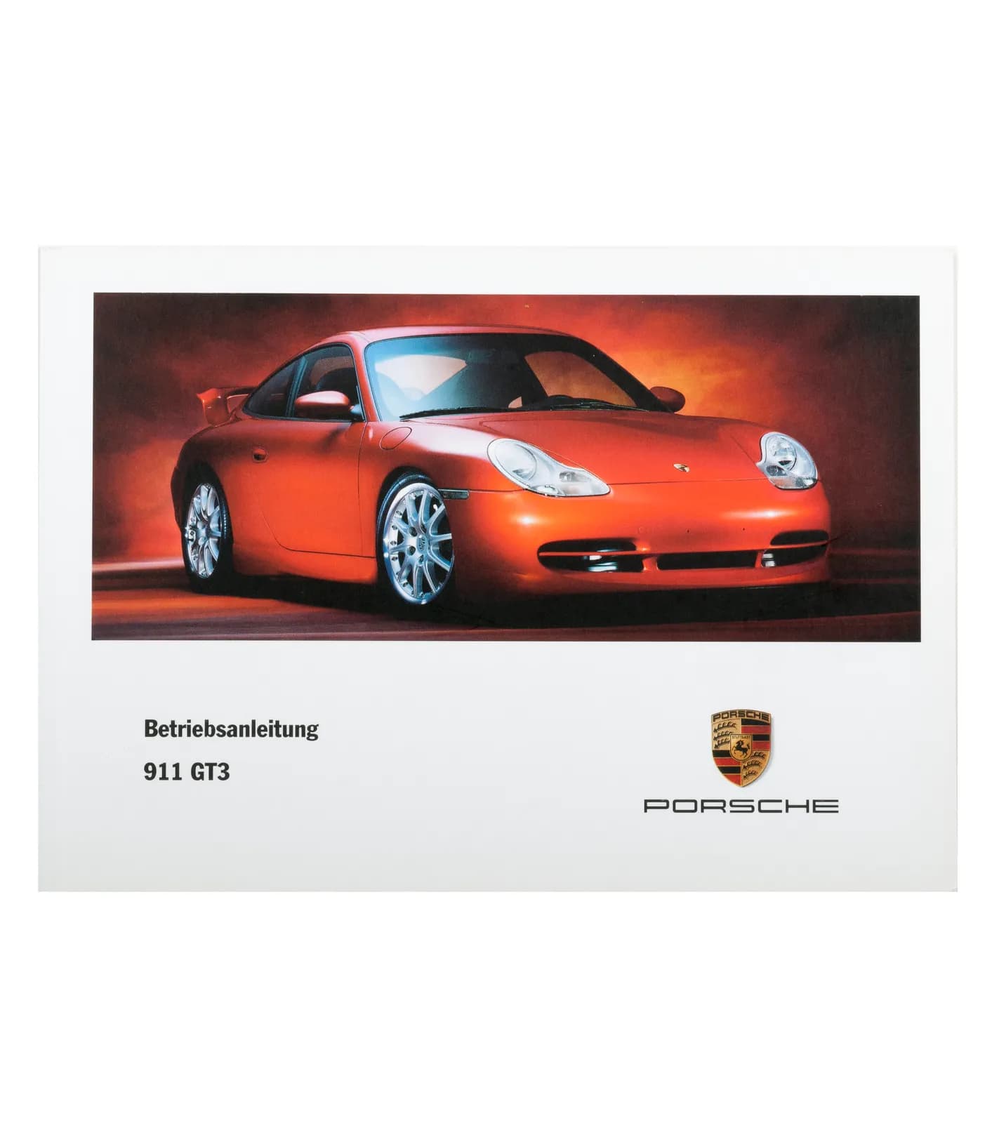 Manual de instrucciones 911 GT3 (996) 1