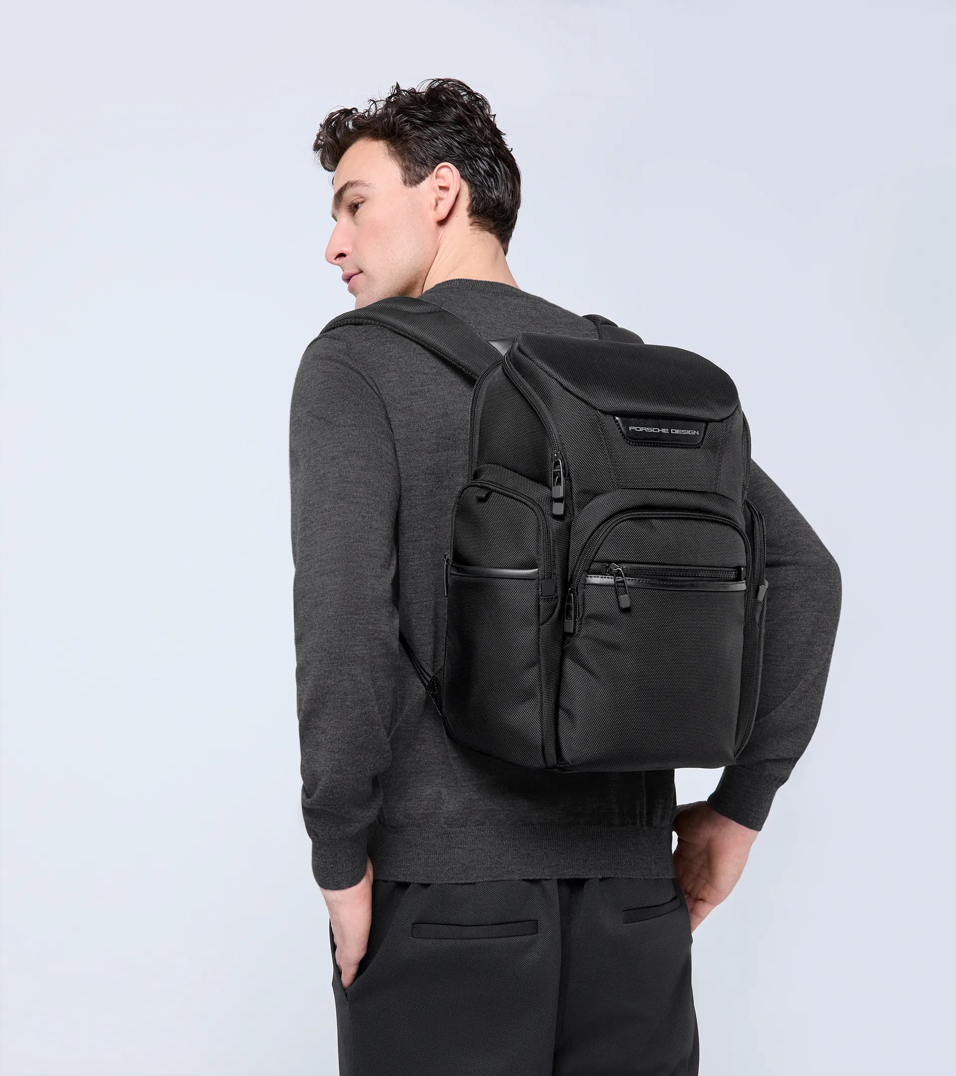 Roadster Nylon Toploader Backpack M 8