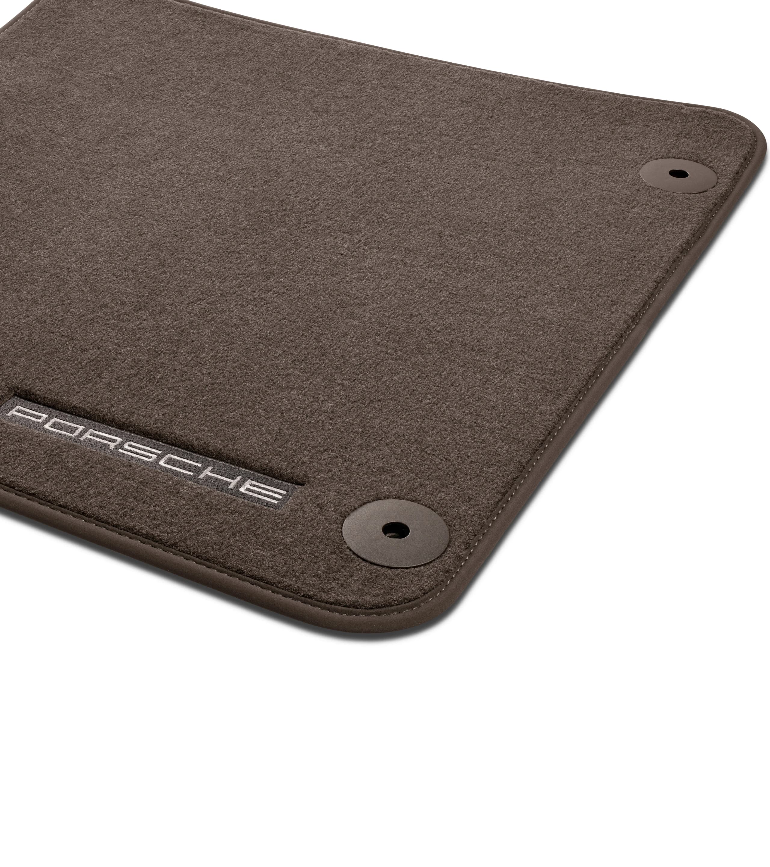 Porsche Macan Floor Mats with Nubuk Surround 2