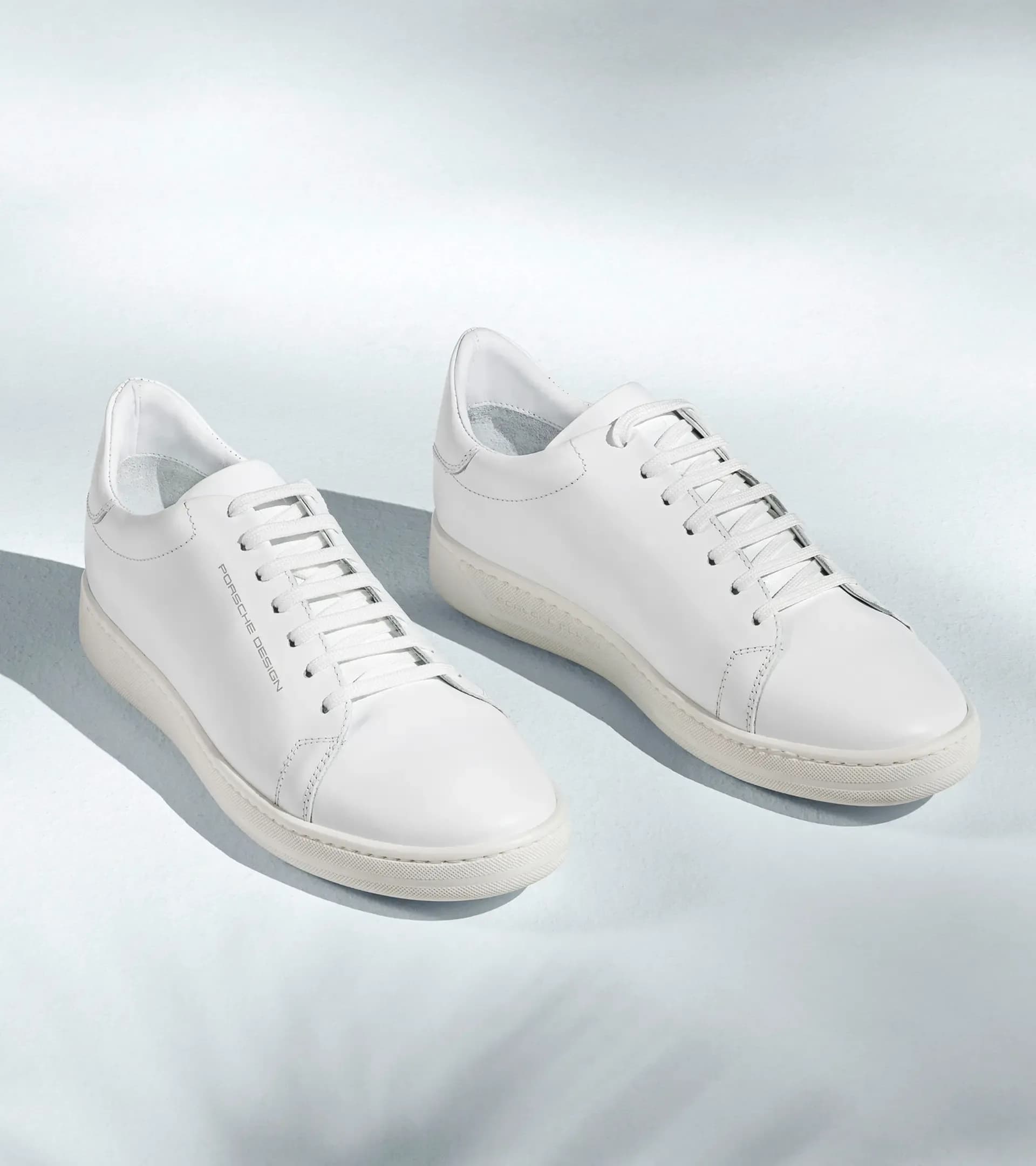 Mens white designer on sale sneakers