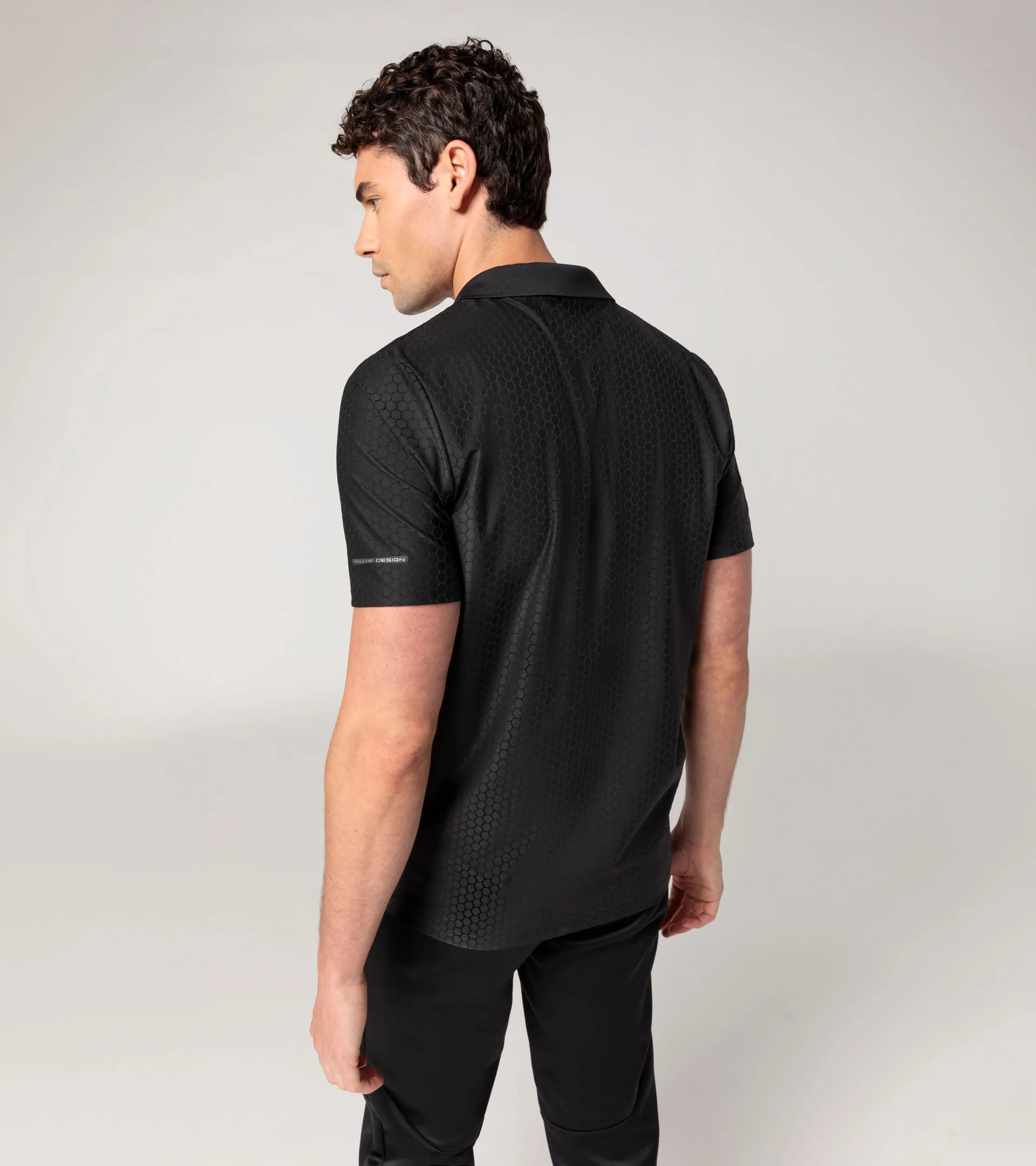 Hexagon polo shirt 7