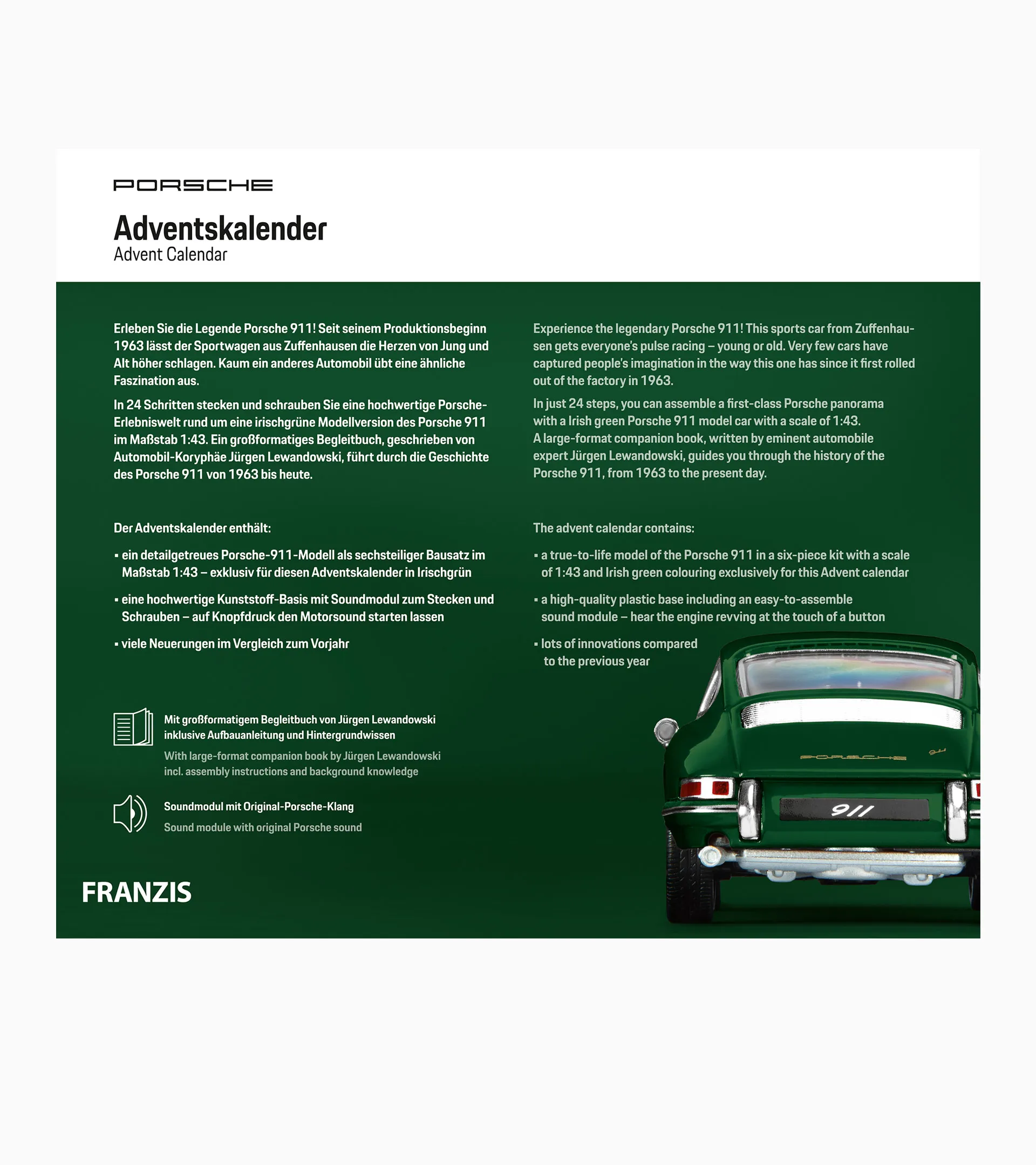 Porsche 911 advent calendar 5